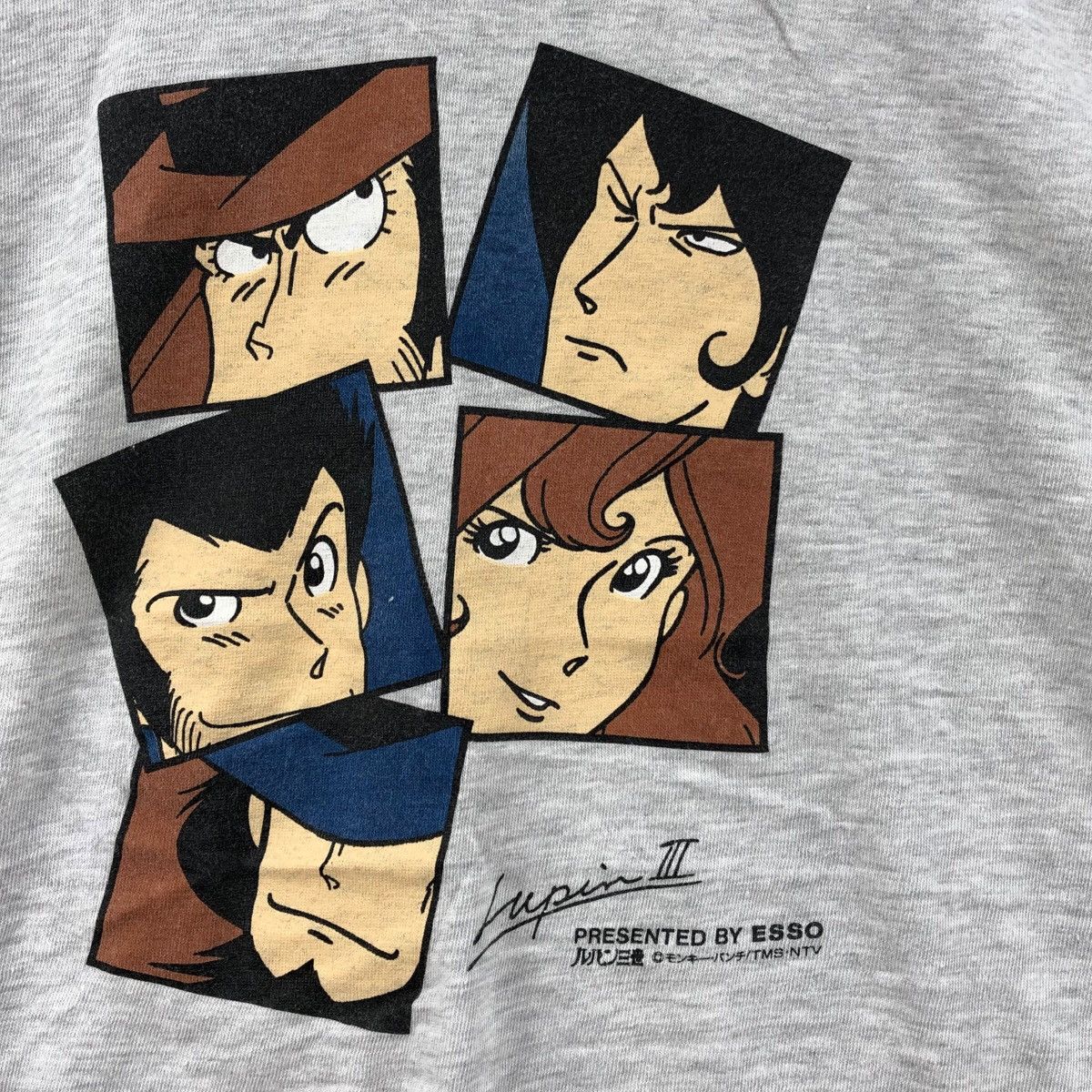 Anime Vintage 90s Manga Series LUPIN THE THIRD Anime T-Shirt Size US L / EU 52-54 / 3 - 3 Thumbnail