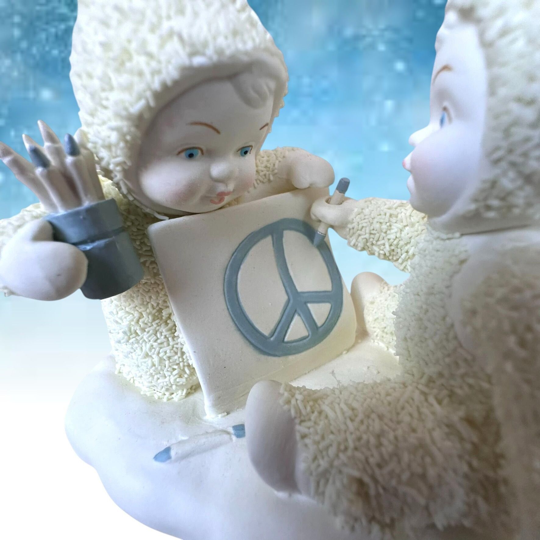 Other Department 56 Peace Talks Snowbaby Figurine 2018 Enesco Chri Size ONE SIZE - 2 Thumbnail