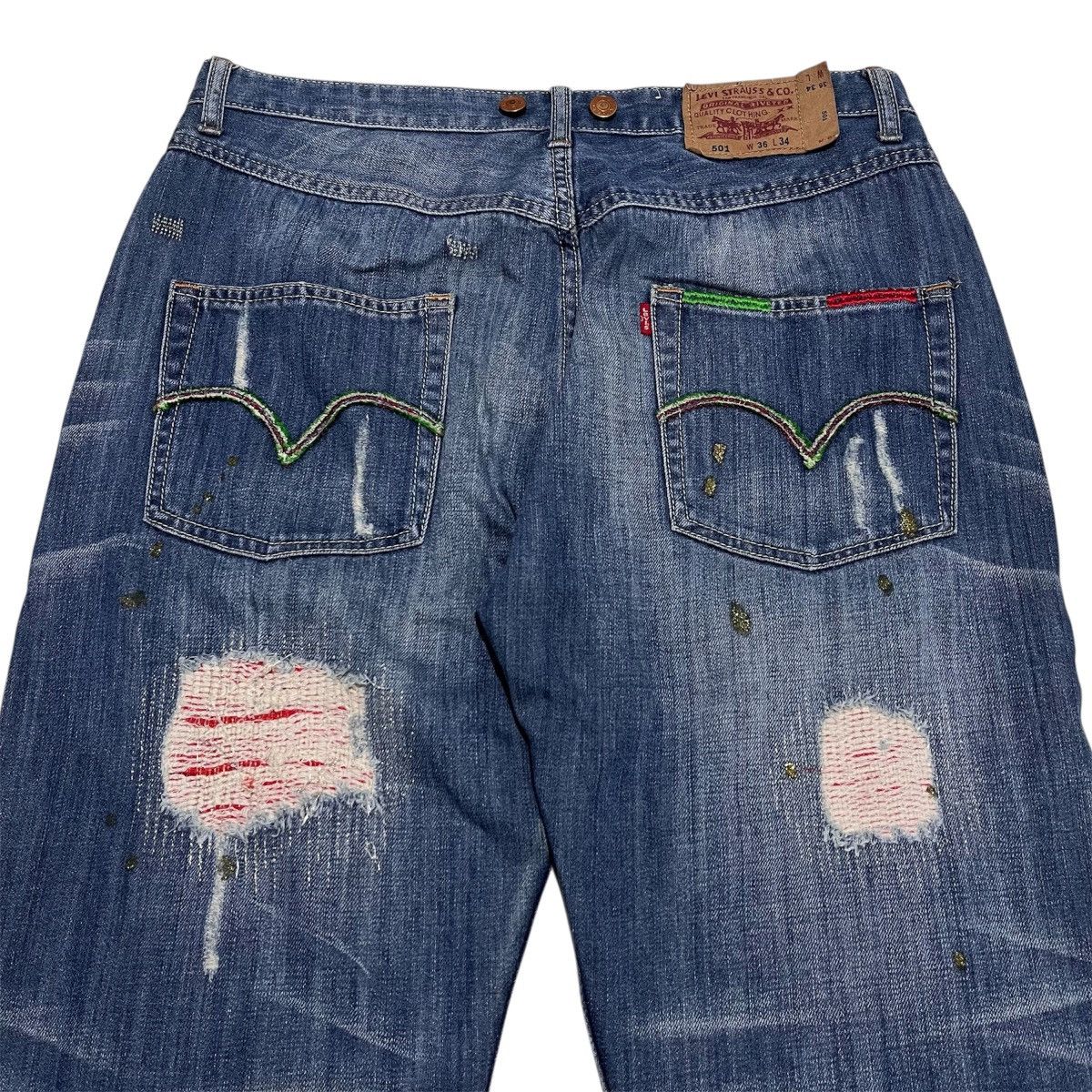 CLOT × Levi's Vintage Levi’s 501 x Clot Size US 35 - 5 Thumbnail