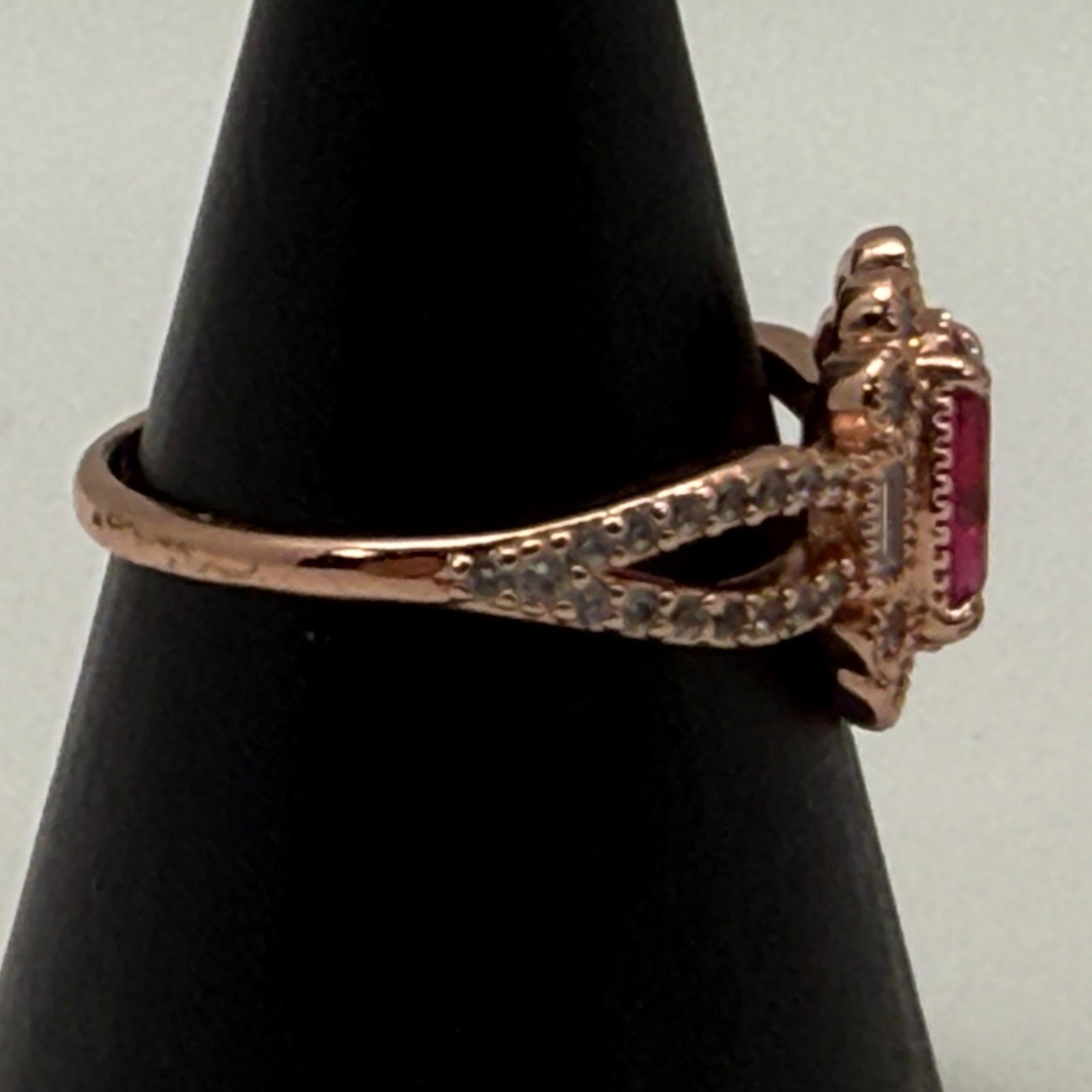 Other Bomb Party RBP3637 Classic Chic Lab Created Ruby Size 9 Ring Size ONE SIZE - 5 Thumbnail