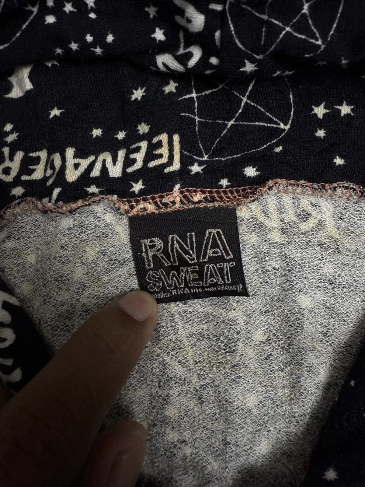 Japanese Brand RNA SWEET PRINT HOODIE Size US M / EU 48-50 / 2 - 7 Thumbnail