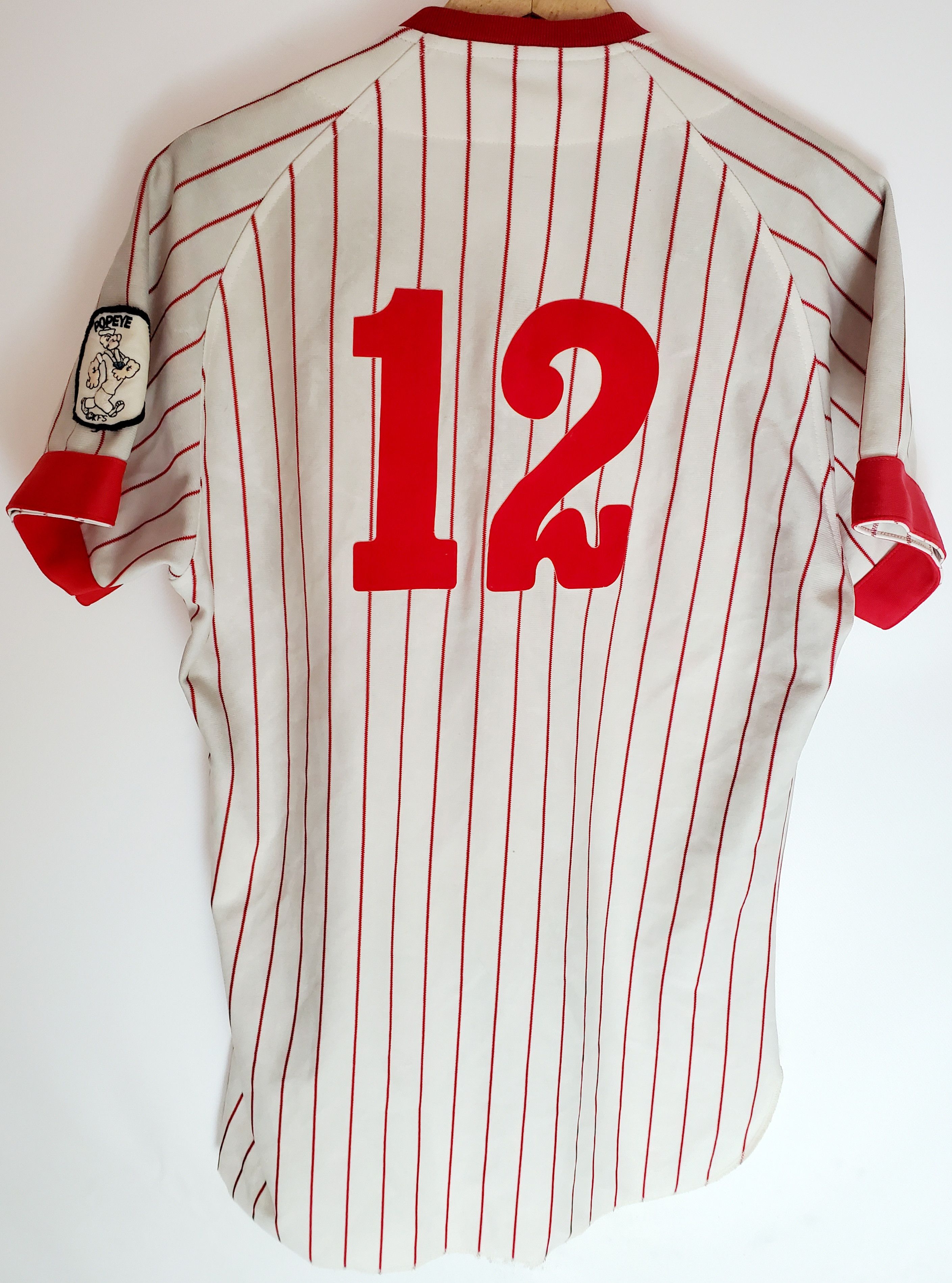 Japanese Brand Vintage 80s Popeye Baseball Jersey size m Size US M / EU 48-50 / 2 - 2 Thumbnail