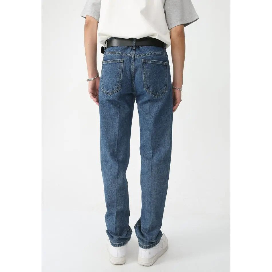 Japanese Brand Retro loose wide leg ripped jeans Size US 32 / EU 48 - 4 Thumbnail
