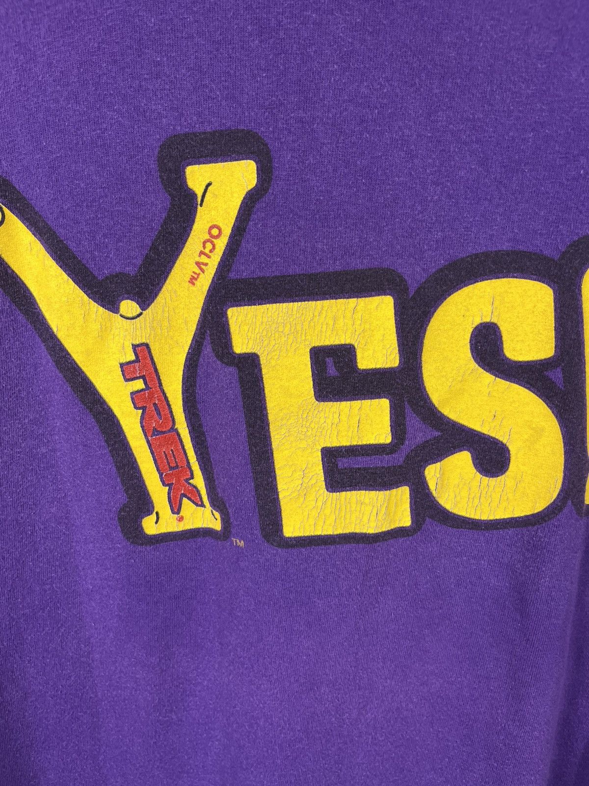 Fruit Of The Loom Vintage Trek USA Purple Tee Fruit of the Loom XL Made in USA Size US XL / EU 56 / 4 - 12 Thumbnail
