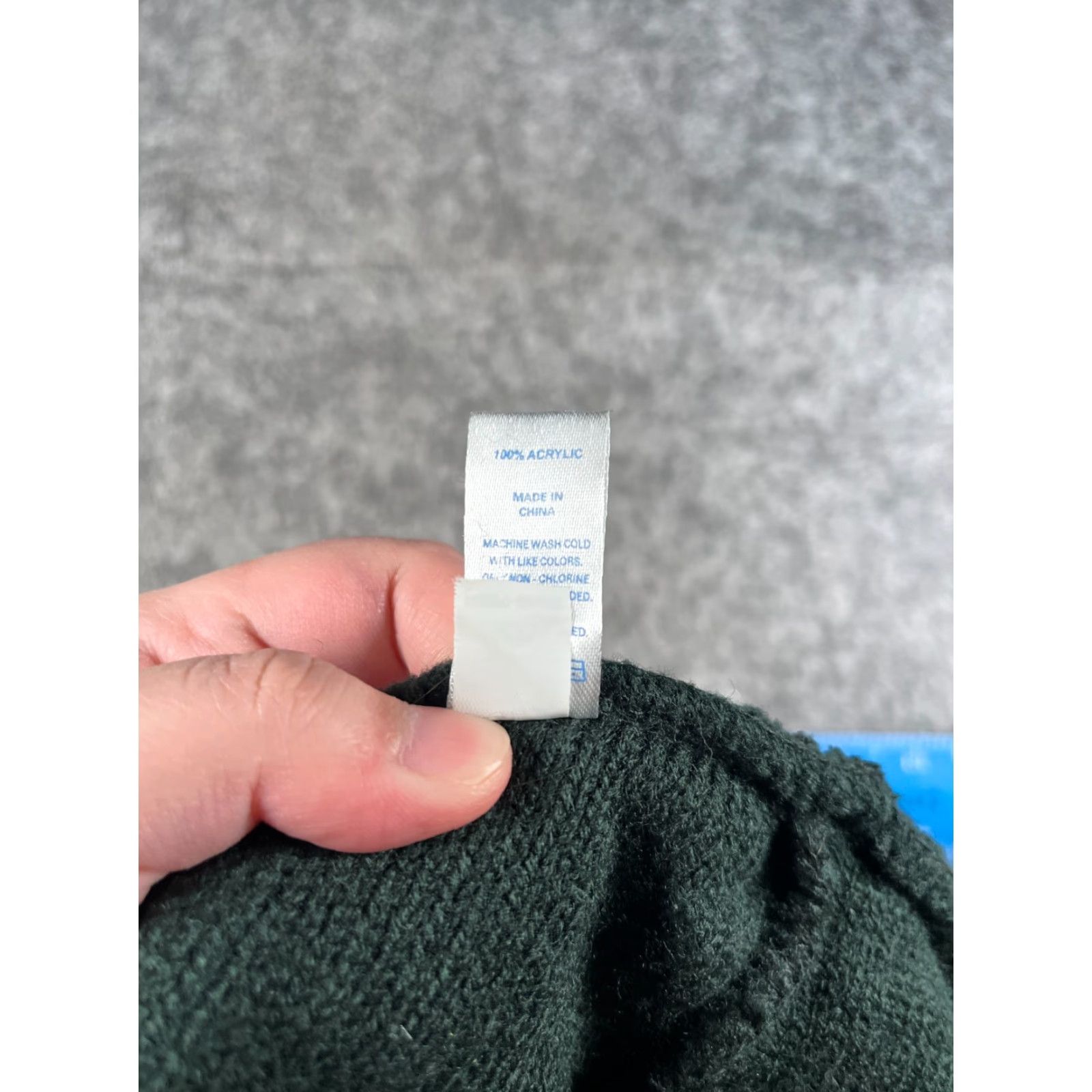 Port & Company Port & Company Beanie Adult One Size Green Knit Acrylic Embroider Skate Logo Hat/Cap Size ONE SIZE - 8 Thumbnail