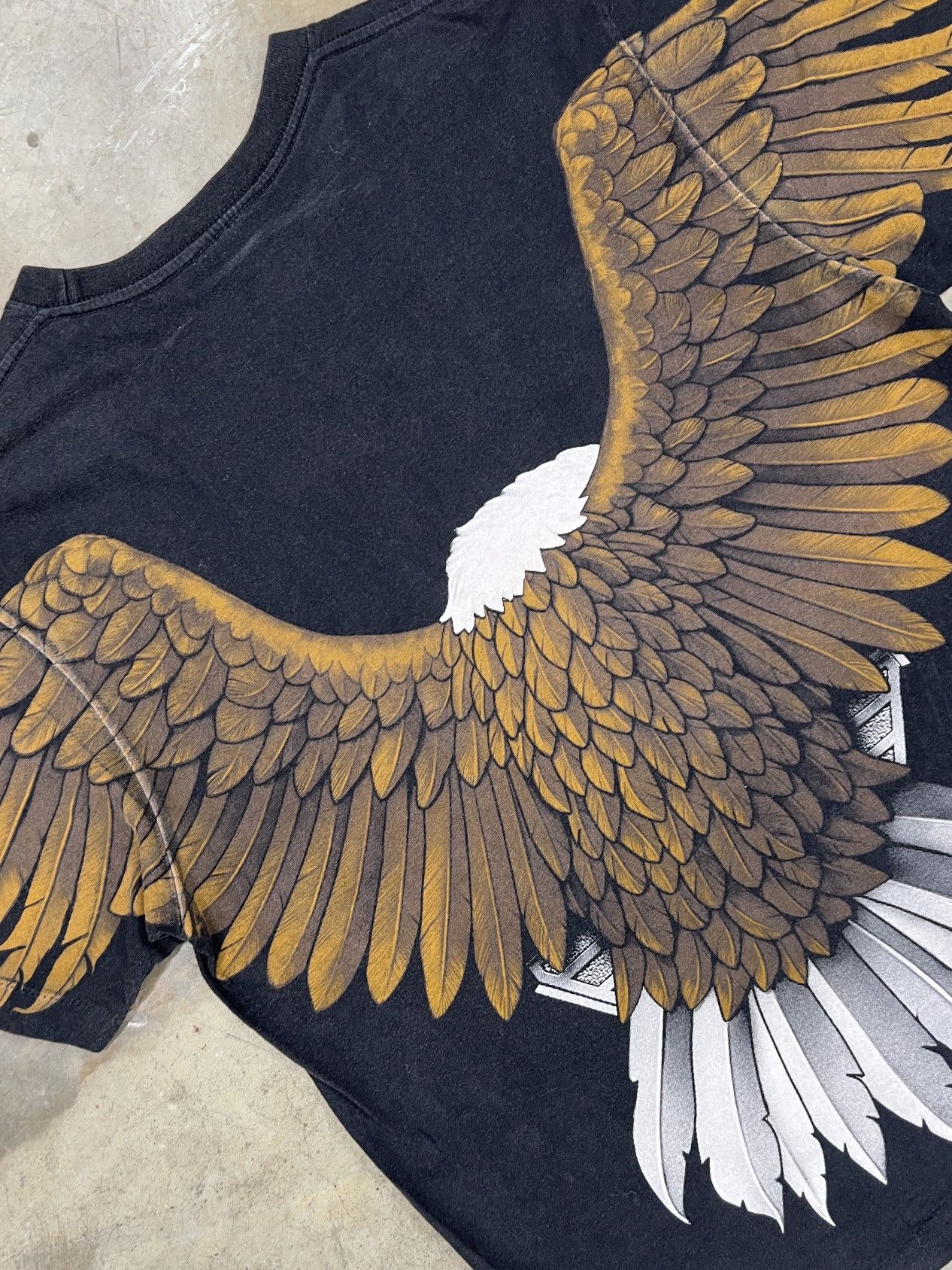 Vintage Vintage Eagle AOP Classic Wear Rock Single Stitch Tee Medium Size US M / EU 48-50 / 2 - 4 Thumbnail