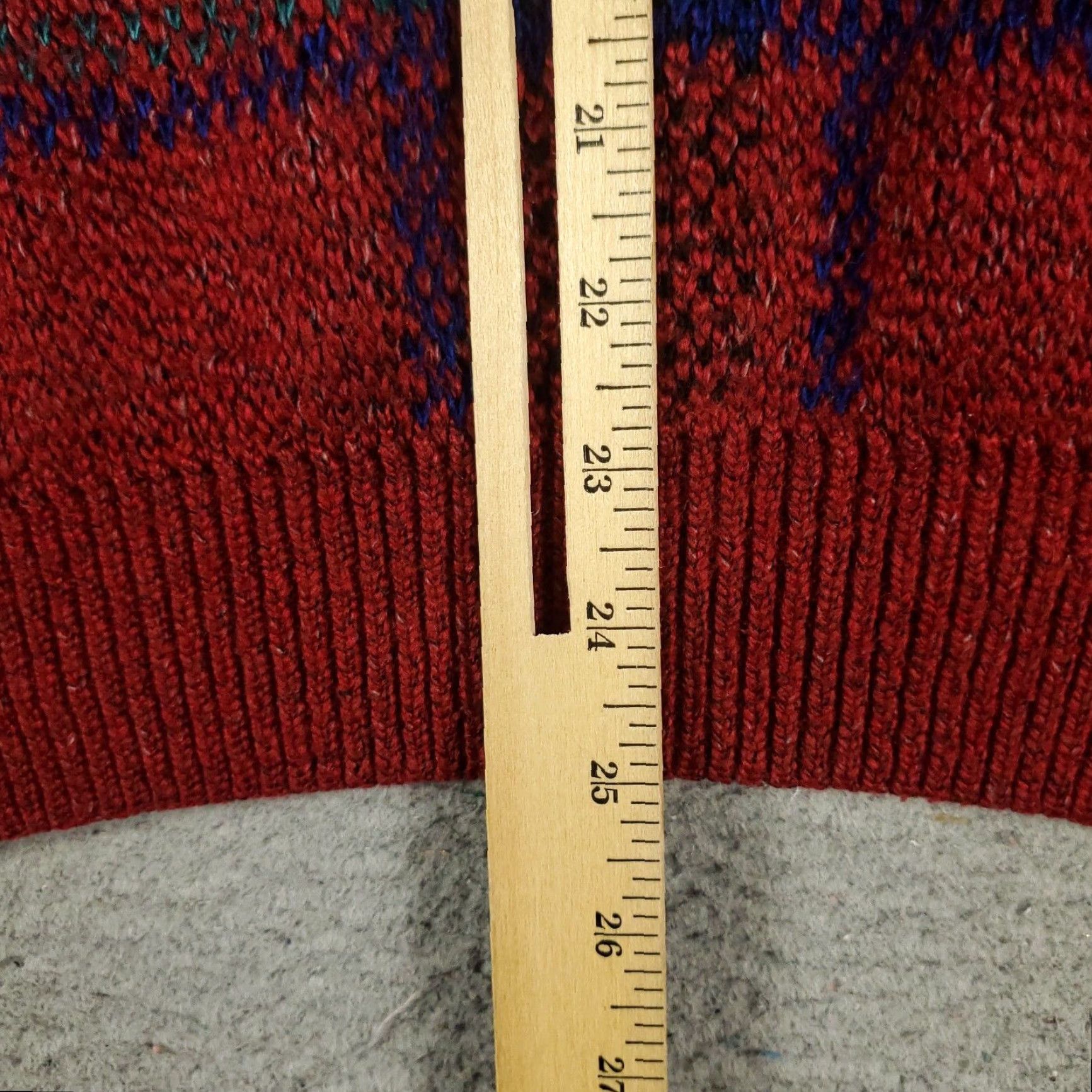 Jantzen Jantzen Mens Large Red Plaid Sweater Vintage USA Casual Pullover Size US L / EU 52-54 / 3 - 6 Thumbnail