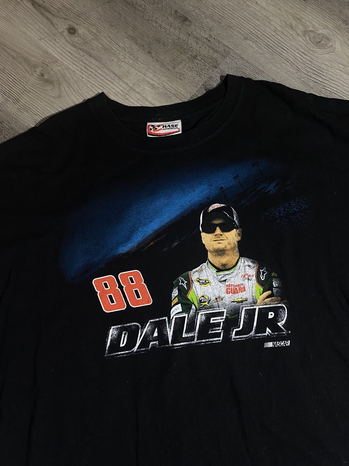 Chase Authentics Vintage Dale Jr Chase Authentics Mtn Dew Tee Shirt Size US XXL / EU 58 / 5 - 2 Thumbnail