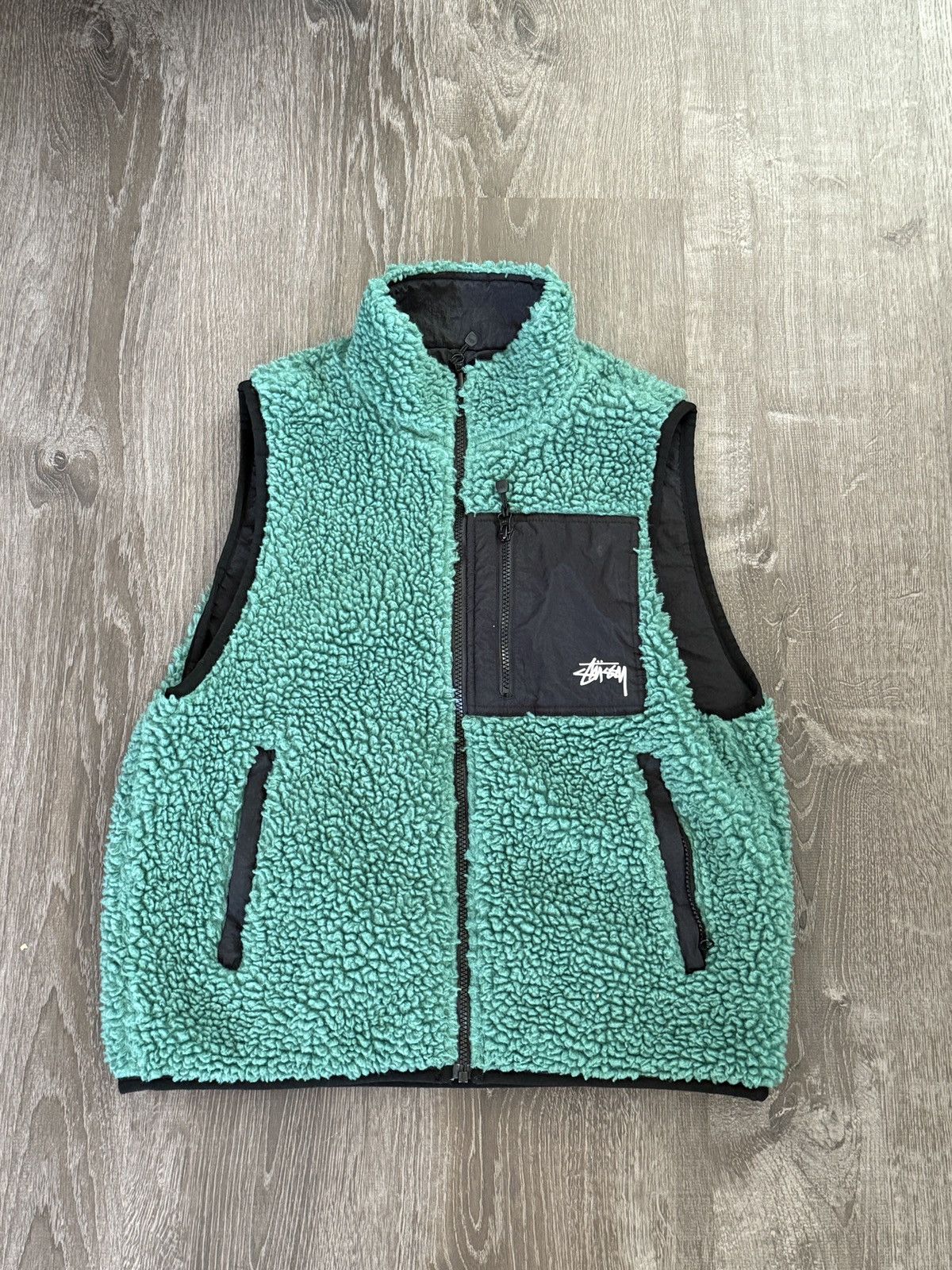 Stussy Sherpa vest Size US S / EU 44-46 / 1 - 6 Thumbnail