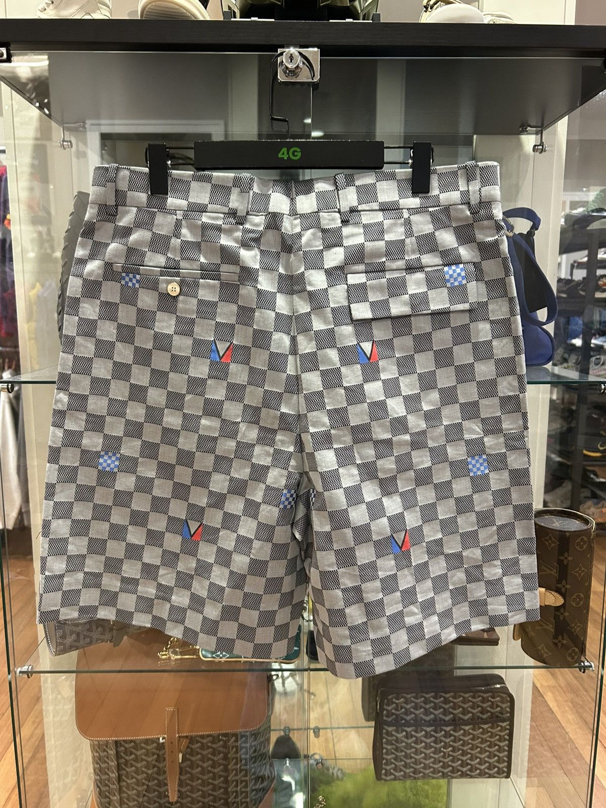 Louis Vuitton 37th Americas Cup Damier Shorts