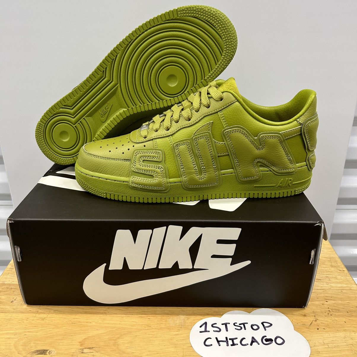 Cactus Plant Flea Market × Nike Nike Air Force 1 Low CPFM Moss Size 10.5 NEW Size US 10.5 / EU 43-44 - 10 Thumbnail