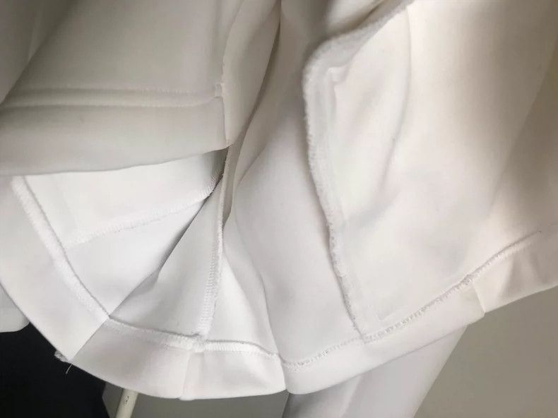 Comme des Garcons Comme Des Garcons Milky white pleated deconstructed suit Size XS / US 0-2 / IT 36-38 - 9 Thumbnail