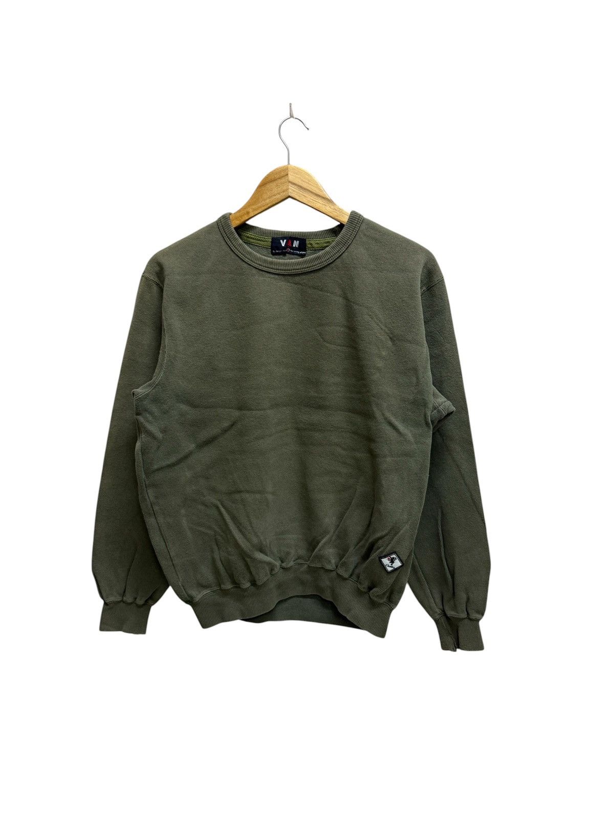 Van Vintage 90s VanJac fortheyoung embroidery Biglogo Sweatshirt Size US M / EU 48-50 / 2 - 2 Thumbnail