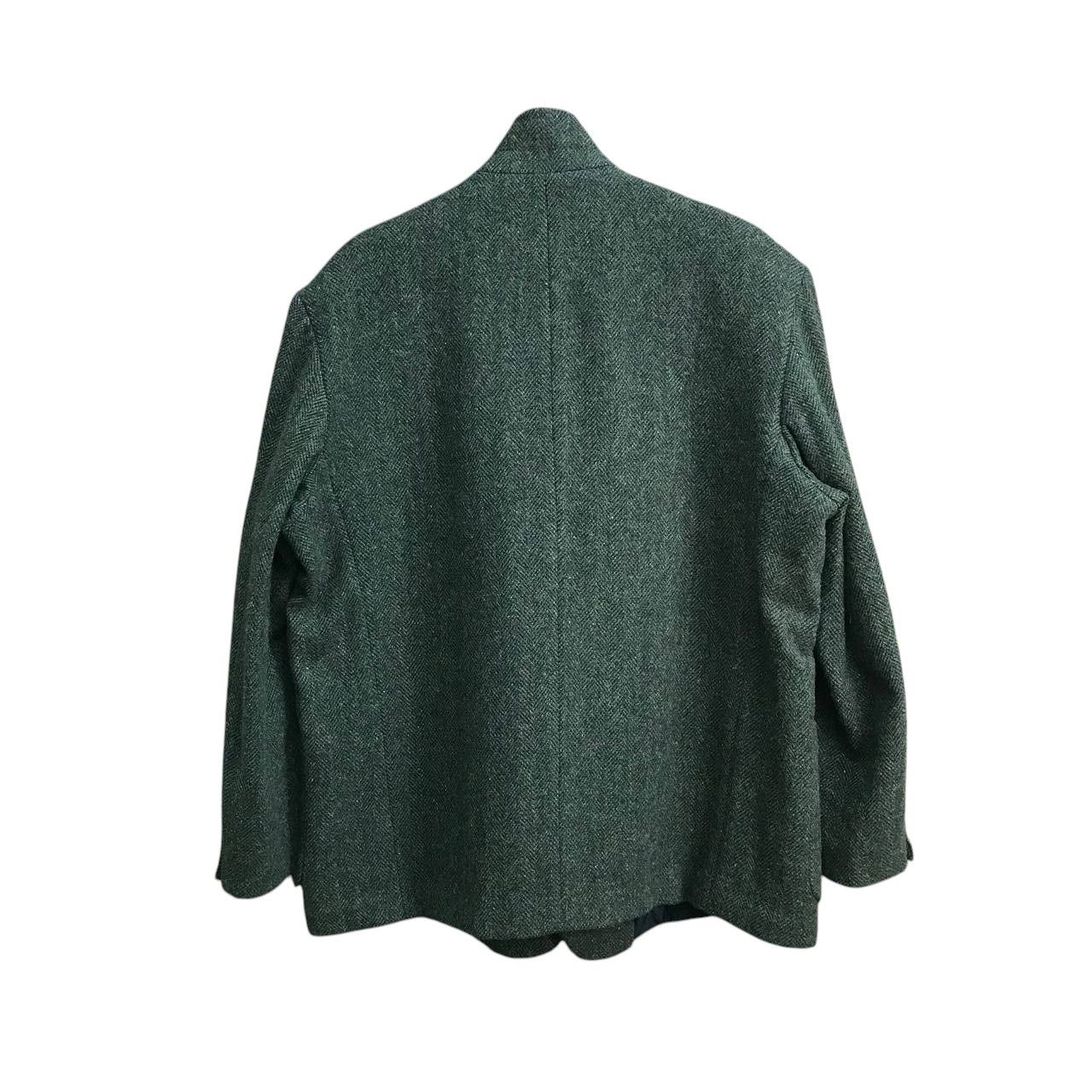L.L. Bean Vintage 90s L.L. Bean Wool Herringbone Chore Quilted Field Size US XL / EU 56 / 4 - 2 Thumbnail