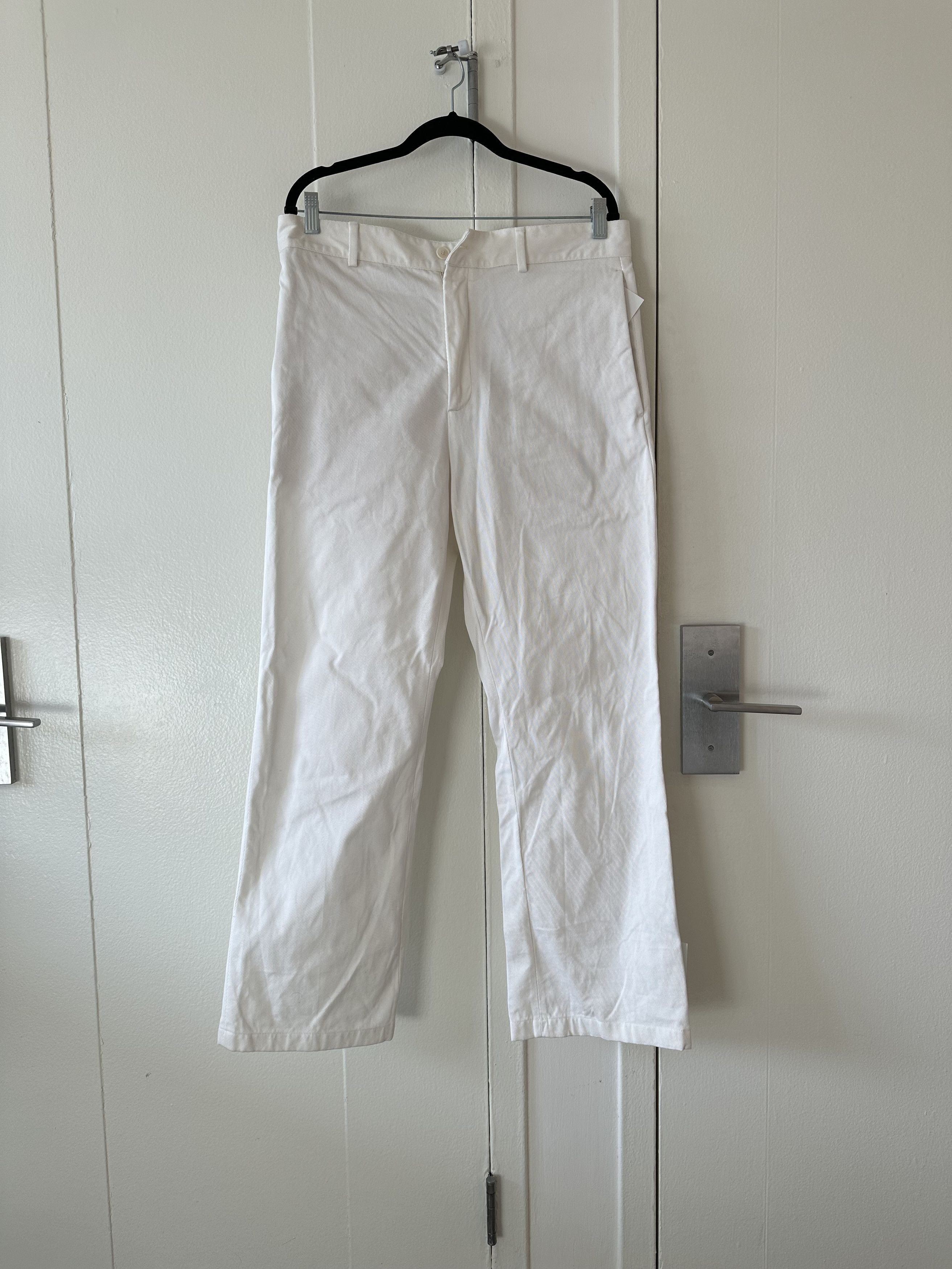 image of Acne Studios Work Pants in White, Men's (Size 36)