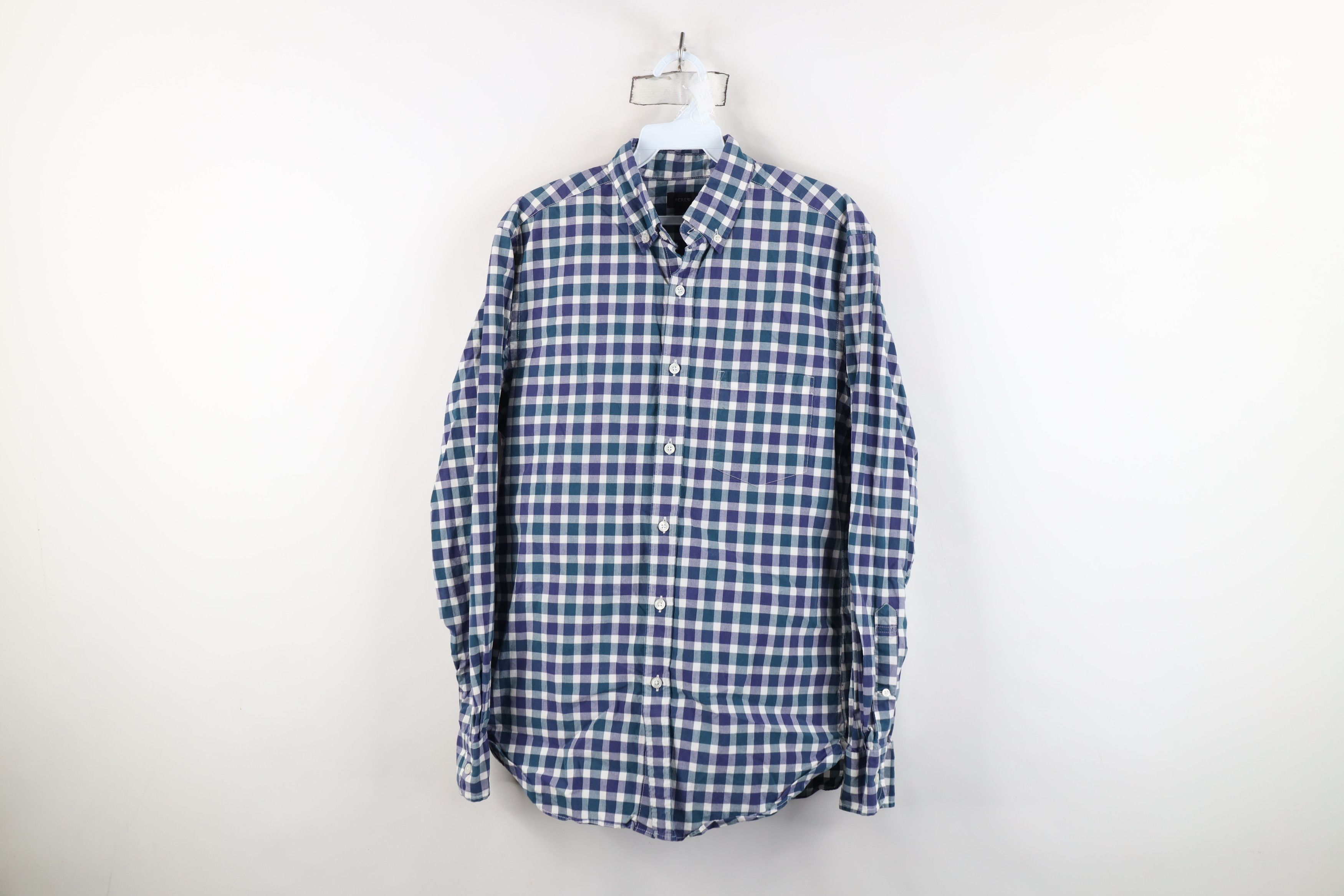 J.Crew J Crew Checkered Plaid Collared Button Down Shirt Cotton Size US S / EU 44-46 / 1 - 1 Thumbnail