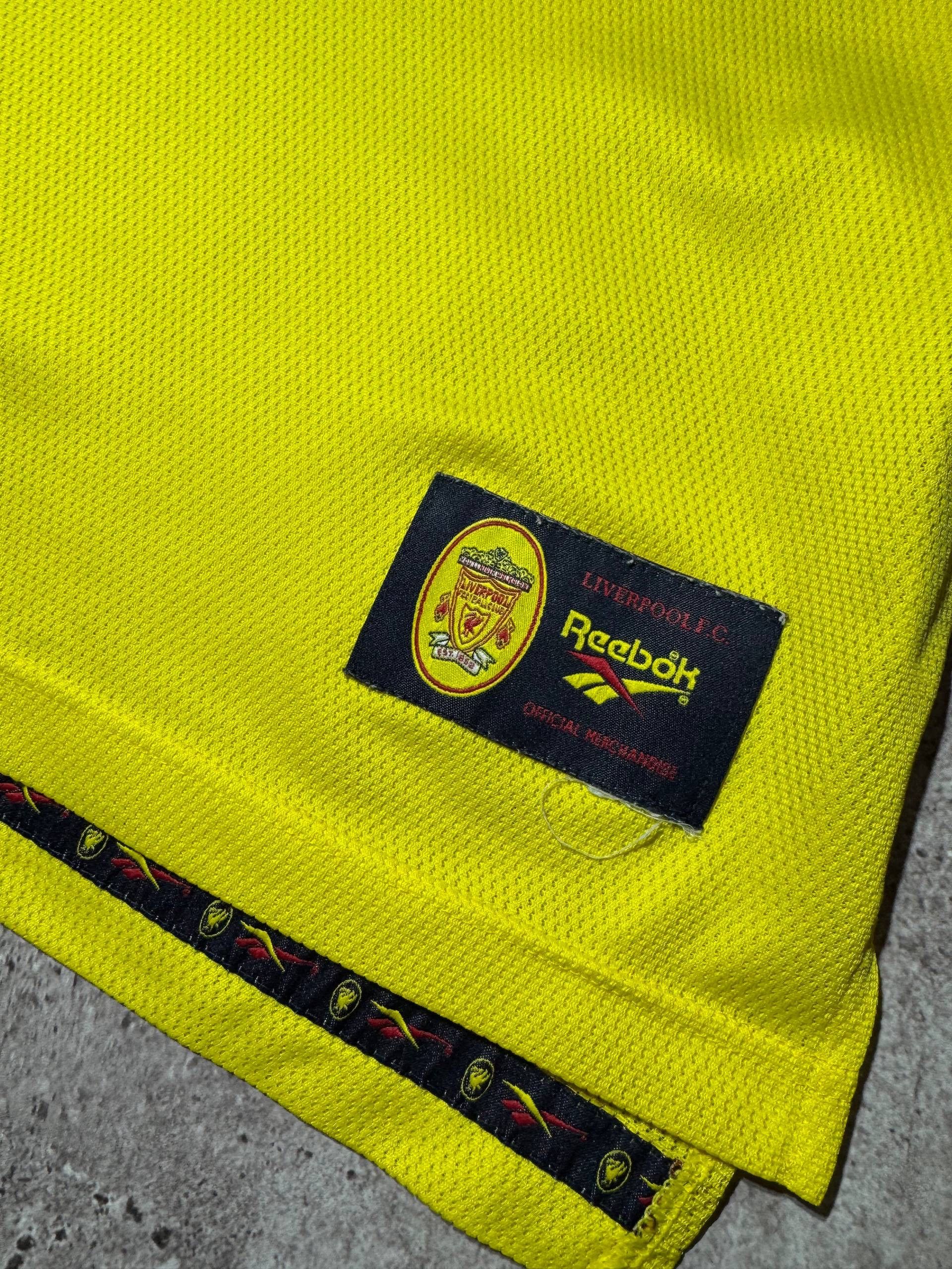 Reebok Liverpool 1997/99 Reebok Away Football T-shirt Soccer Jersey Size US M / EU 48-50 / 2 - 8 Thumbnail