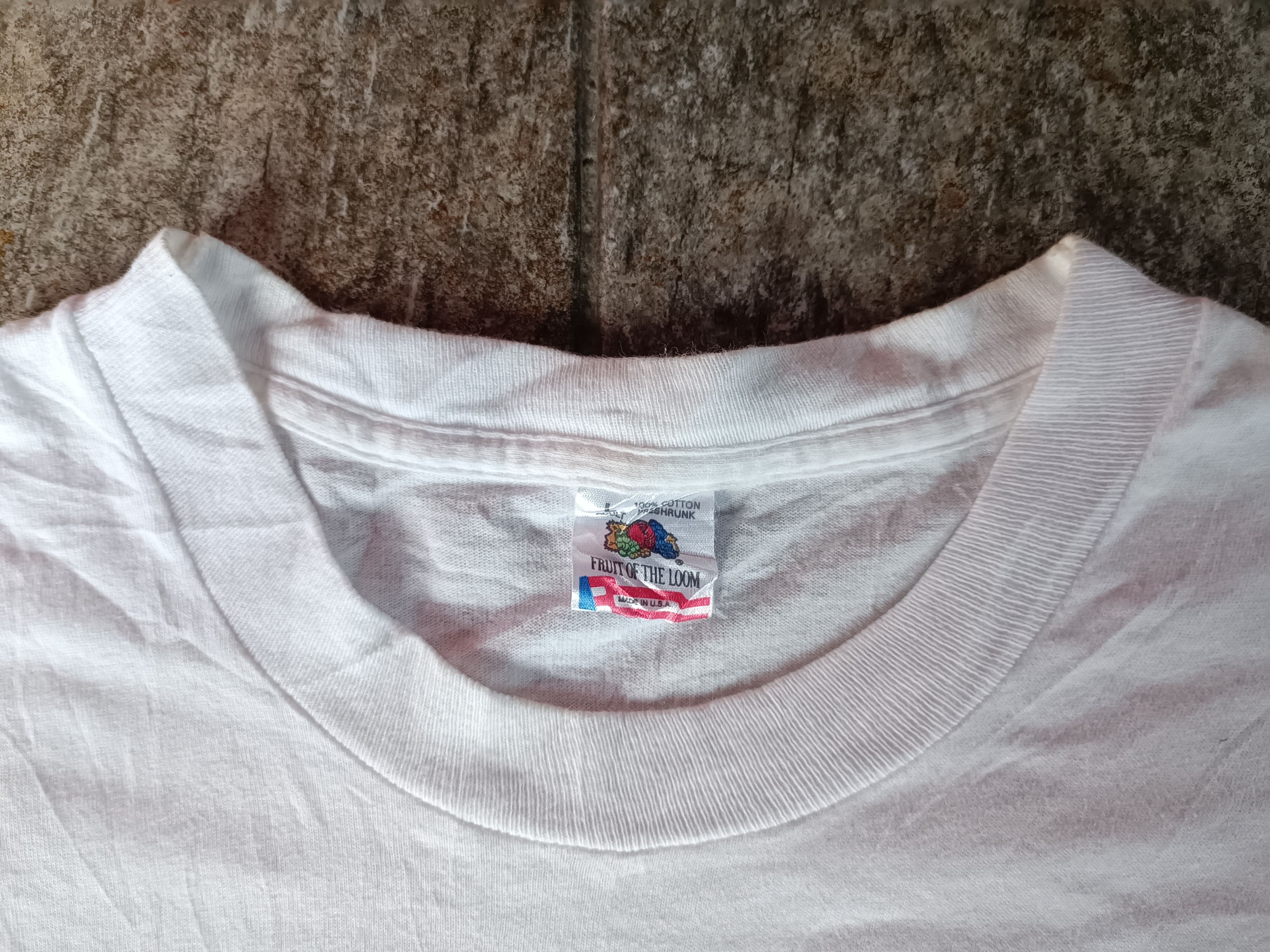 Band Tees × Fruit Of The Loom × Vintage Vintage 90s T Shirt Japanese Singer Takashi Utsunomiya Size US L / EU 52-54 / 3 - 5 Thumbnail