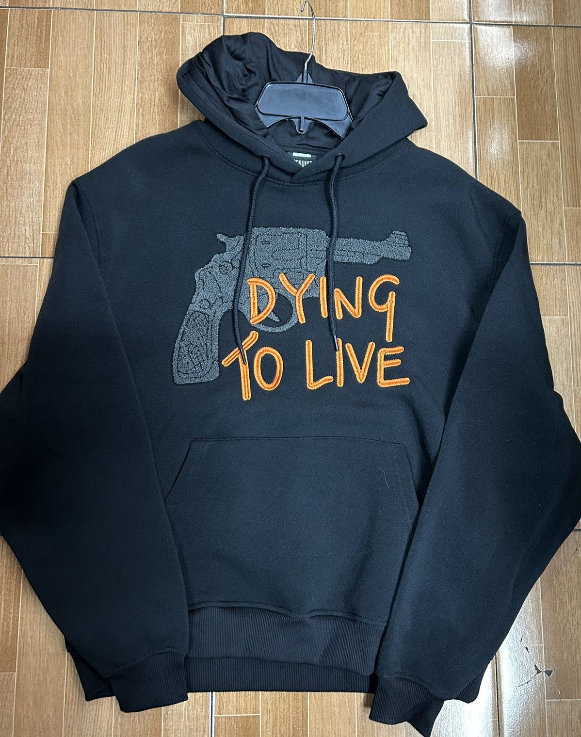 Vintage Small Genuine Brand Revolver Dying To Live Hoodie | Grailed