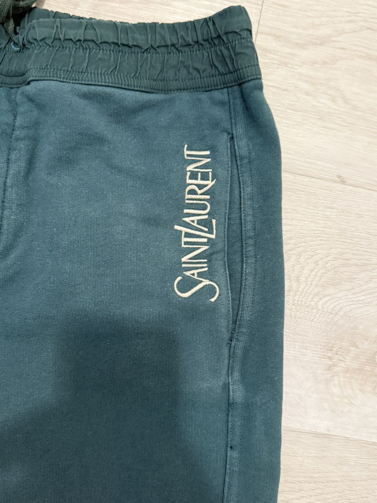 Saint Laurent Paris Saint Laurent Logo Sweatpants Size US 30 / EU 46 - 3 Thumbnail