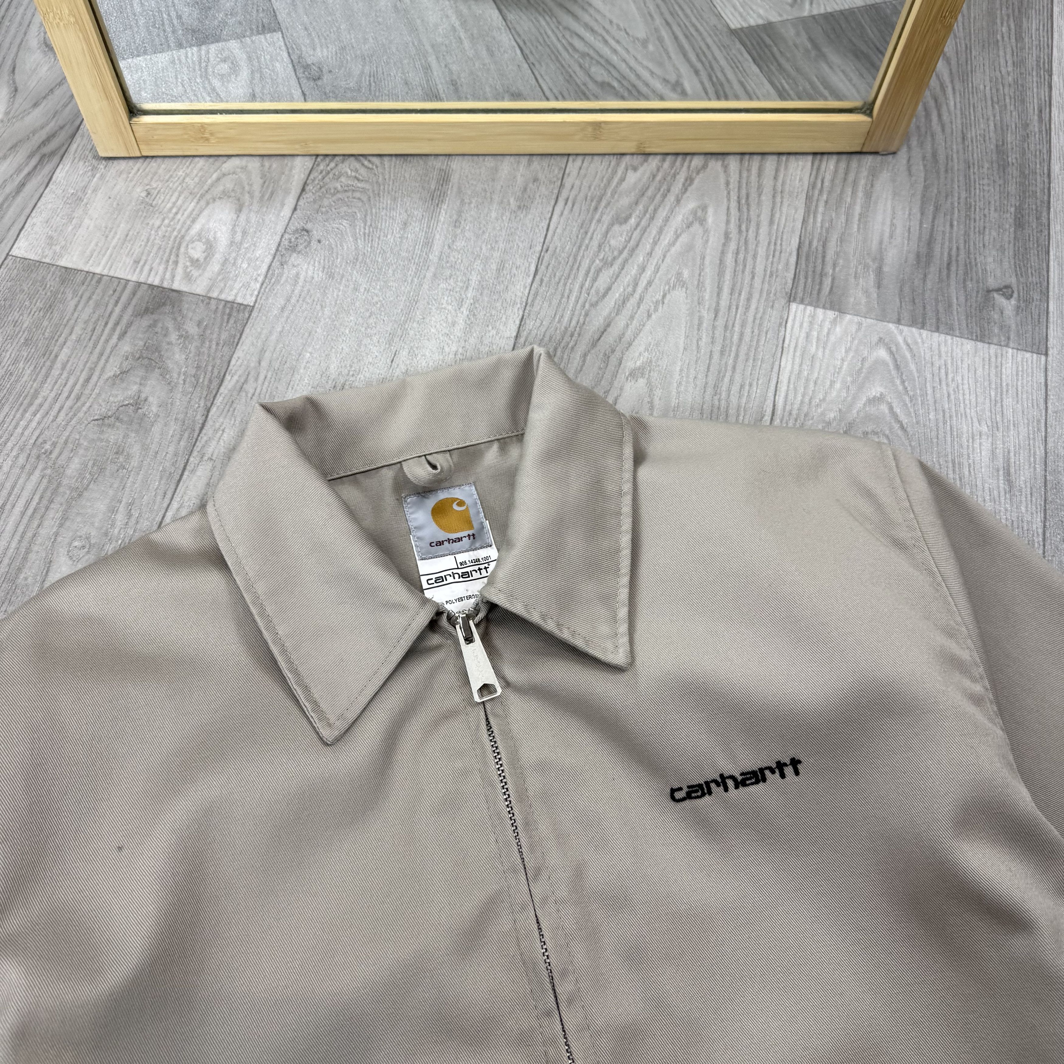 Carhartt Vintage Carhartt 90s Light Workwear Beige Jacket Size US S / EU 44-46 / 1 - 6 Thumbnail