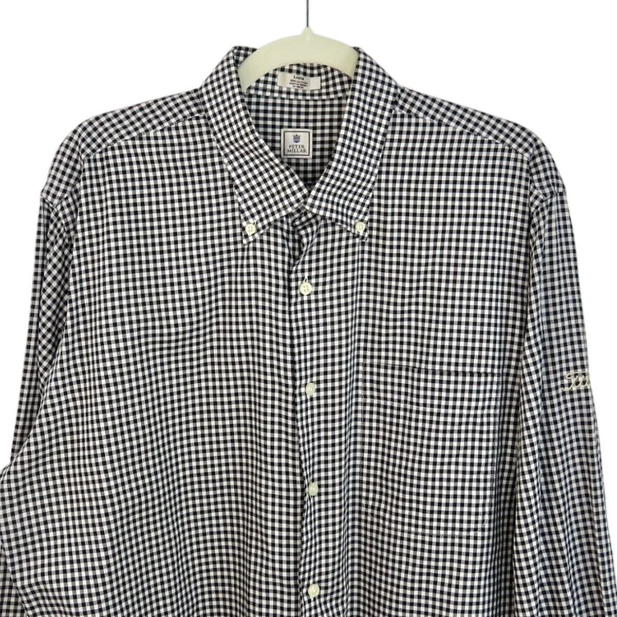 Footjoy × Peter Millar × Titleist FootJoy Titlelist Peter Millar Plaid Button Down Shirt Large Size US L / EU 52-54 / 3 - 3 Thumbnail