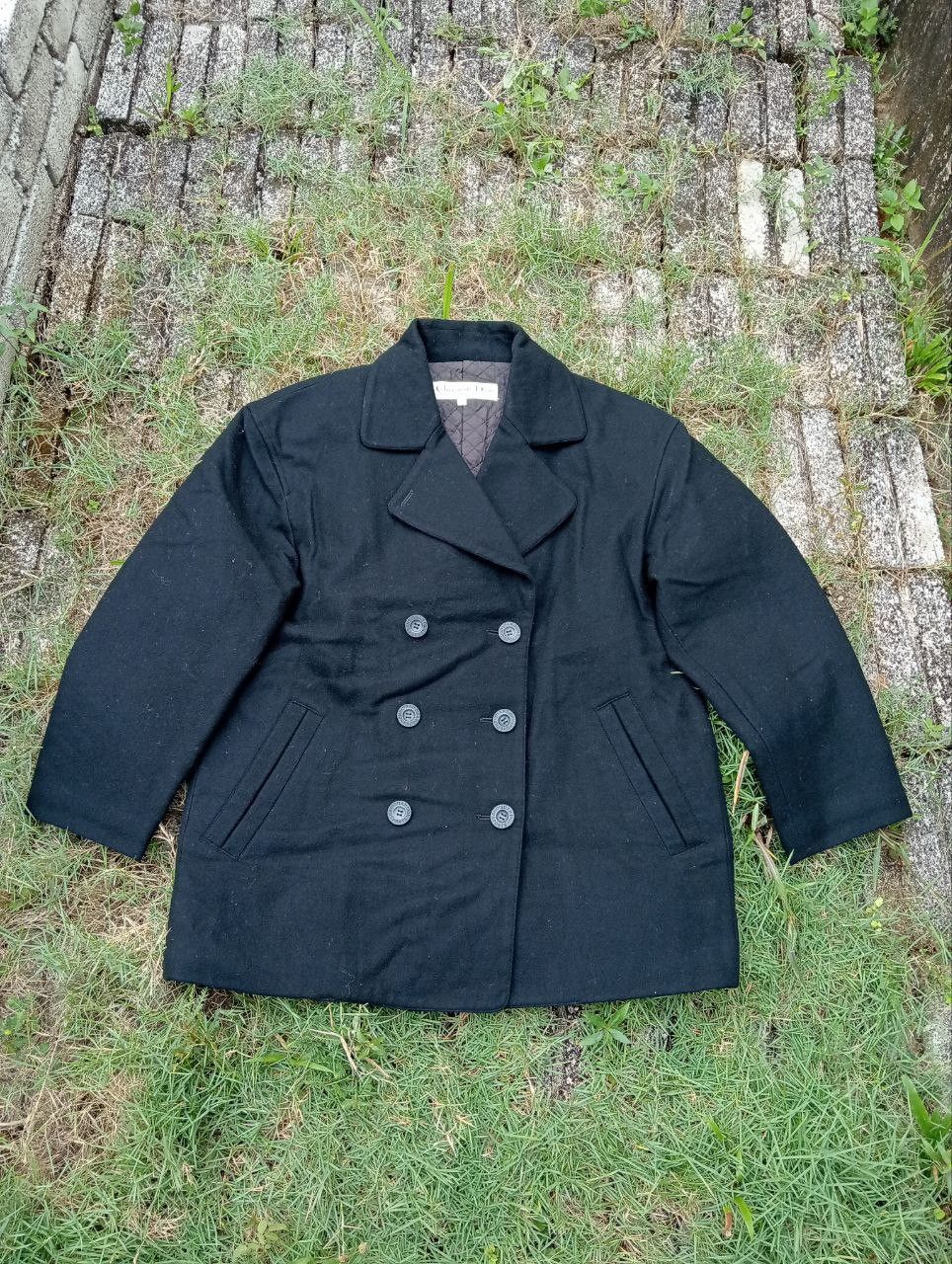 Christian Dior Monsieur Vintage Christian Dior Oversized Wool Coat - Size M Size US M / EU 48-50 / 2 - 1 Thumbnail