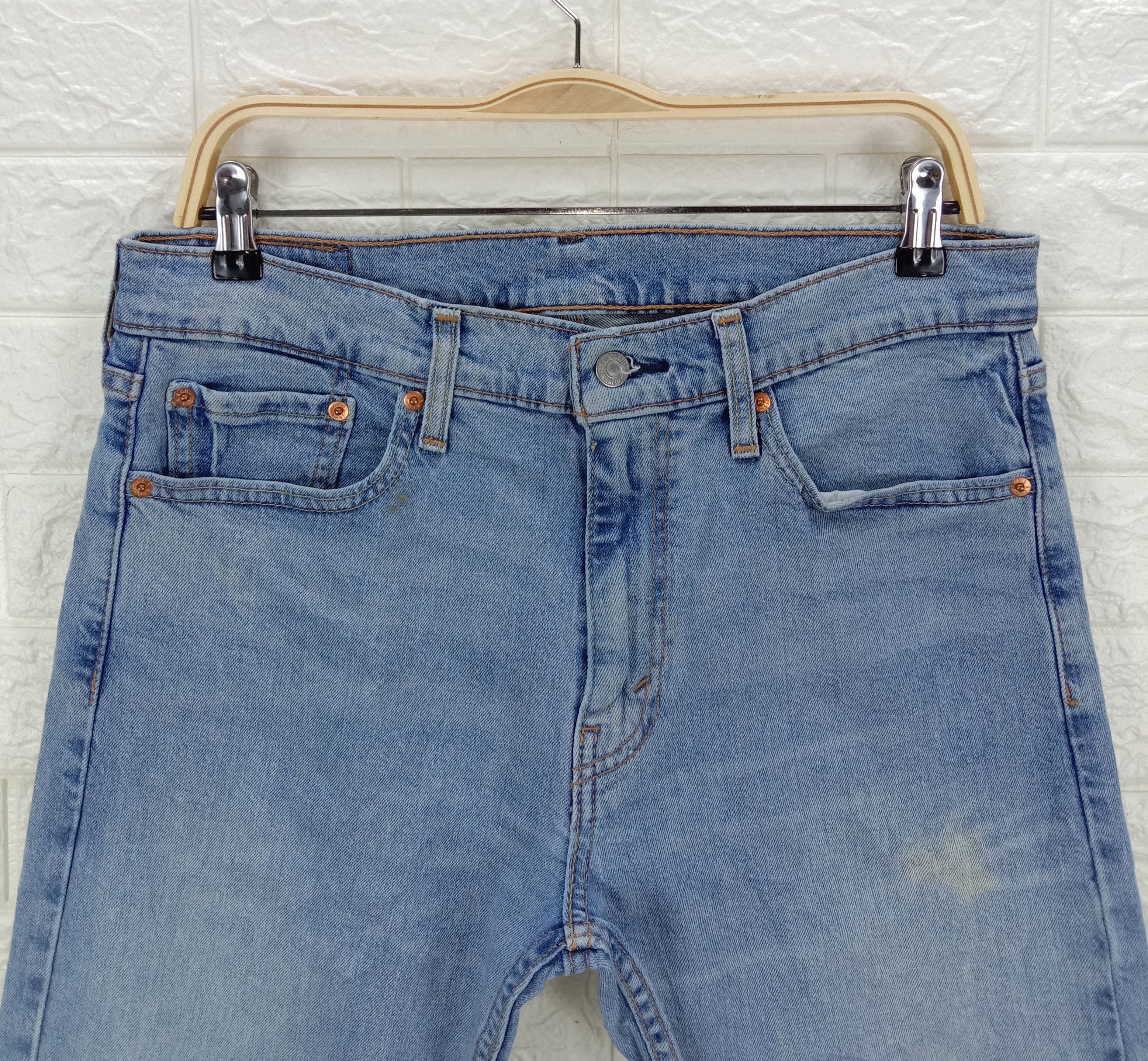 Levi's Vintage Levi's 513 Light Wash Jeans Size US 32 / EU 48 - 2 Thumbnail