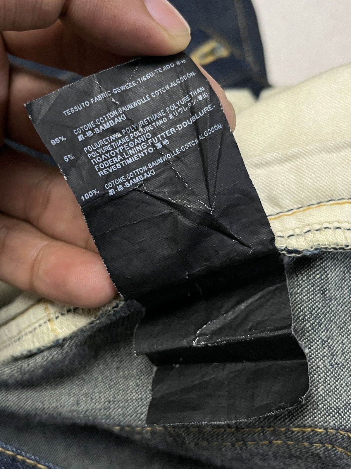 Saint Laurent Paris SLP Hedi Slimane D02 Skinny Stretch Jeans Size US 31 - 7 Thumbnail