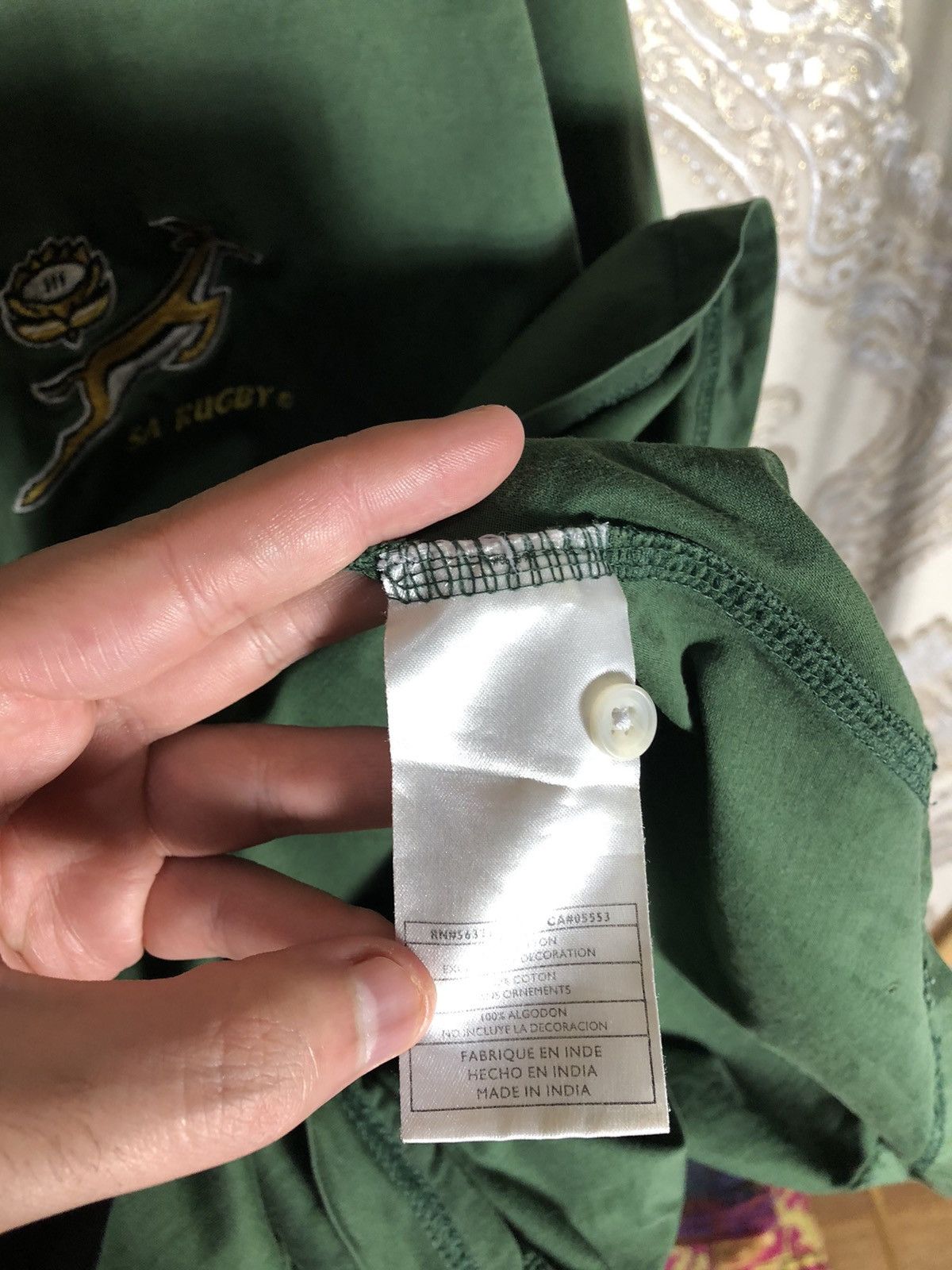 Nike VINTAGE NIKE SOUTH AFRICA RETRO RUGBY JERSEY FOOTBALL 90s Size US L / EU 52-54 / 3 - 6 Thumbnail