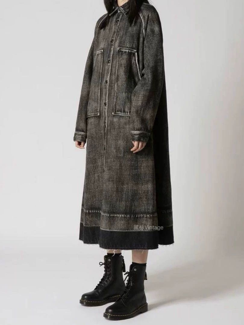 Yohji Yamamoto Yohji Yamamoto YS 18AW Vtg Linen-Cotton Windbreaker Wmn Size S / US 4 / IT 40 - 1 Thumbnail