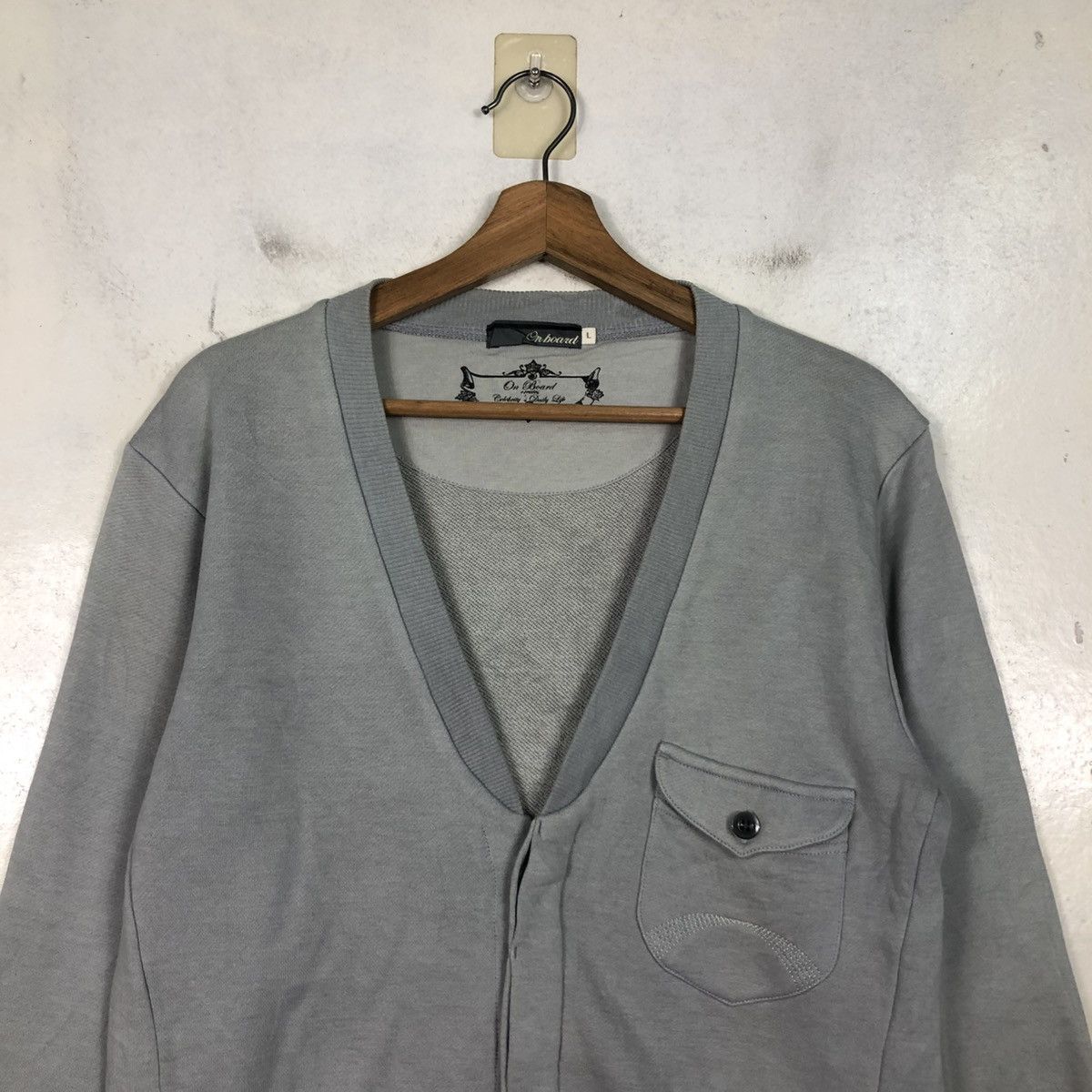 Hysteric Glamour 📌Vintage Bomber Cardigan Jacket Punk Design On Board Japan Size US L / EU 52-54 / 3 - 5 Thumbnail