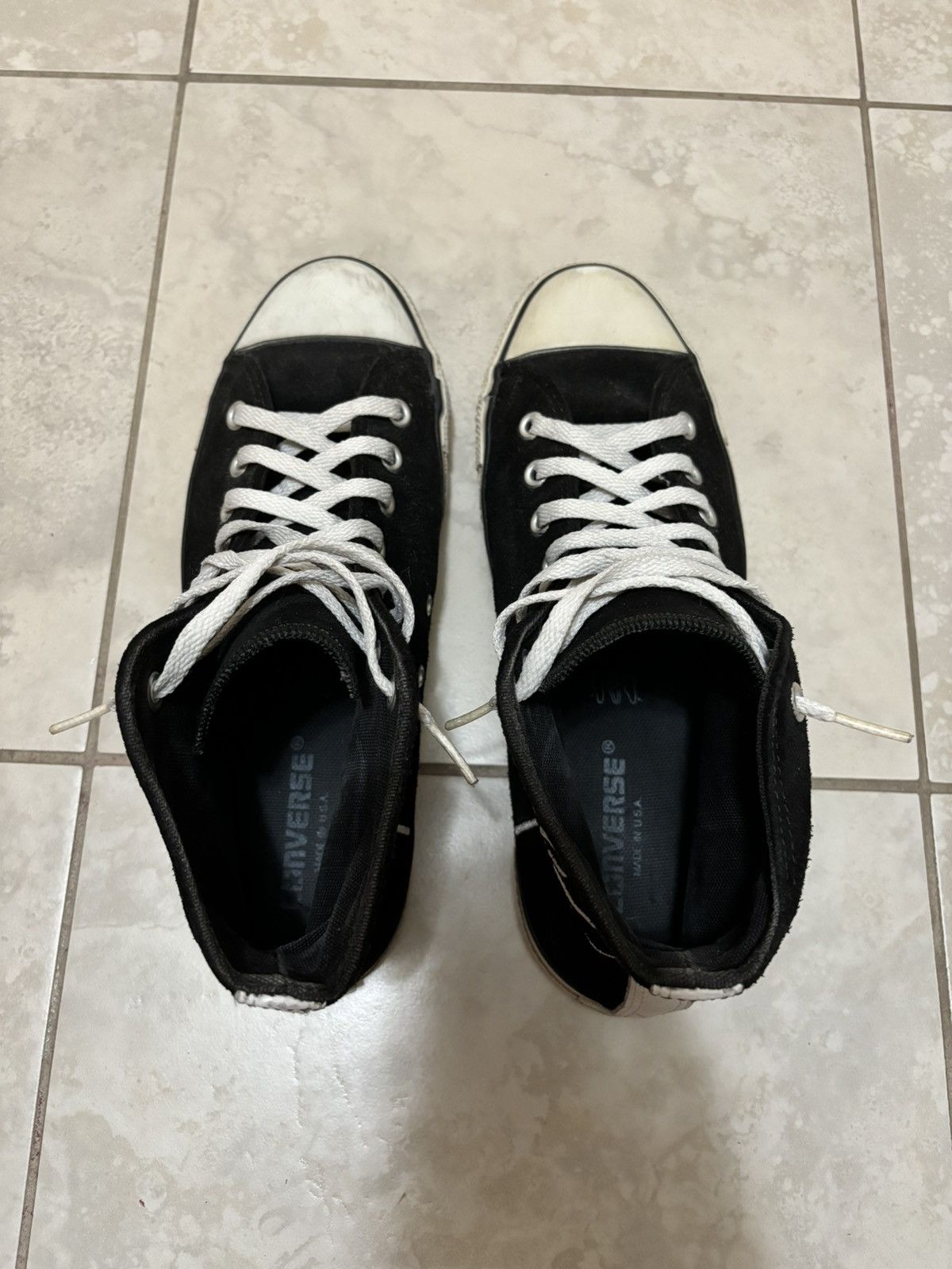 Converse Rare Vintage 90s Dennis Rodman Converse All Star Suede shoes Size US 9 / EU 42 - 17 Thumbnail