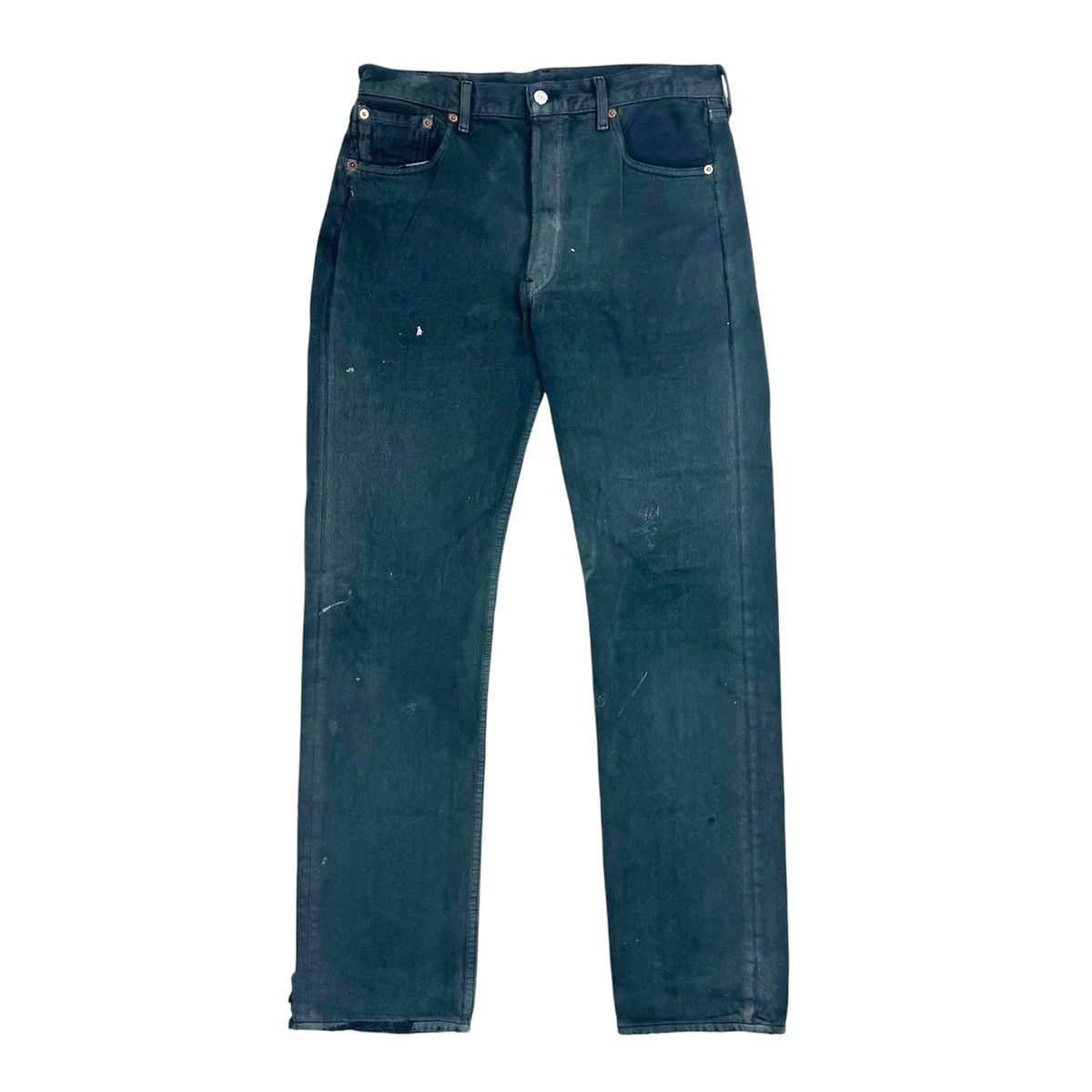 Vintage VINTAGE LEVI'S OVERDYED 501 DENIM Size US 34 / EU 50 - 2 Thumbnail