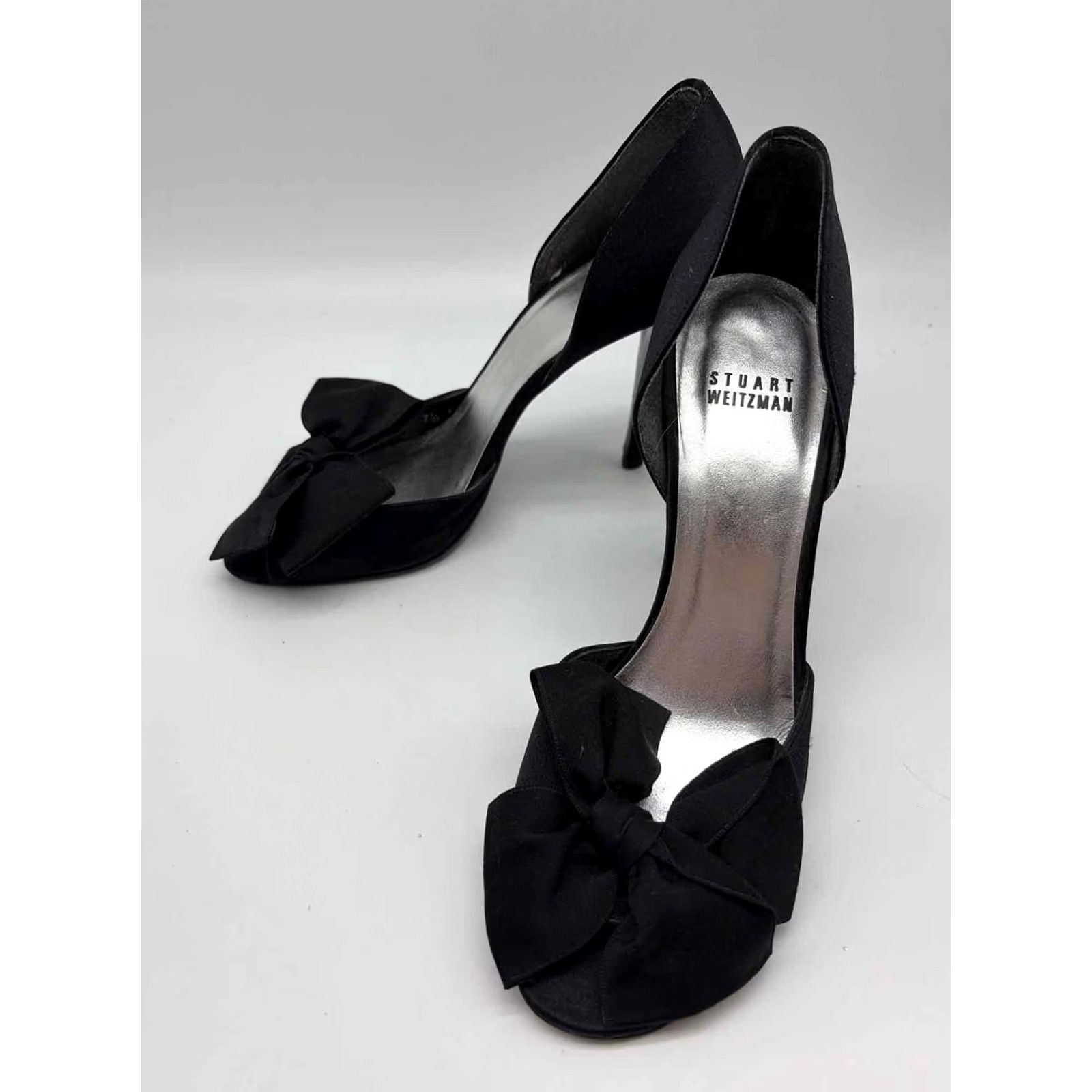 Stuart Weitzman Stuart Weitzman Black Size 7.5 Pump Heels Size US 8 / IT 38 - 2 Thumbnail