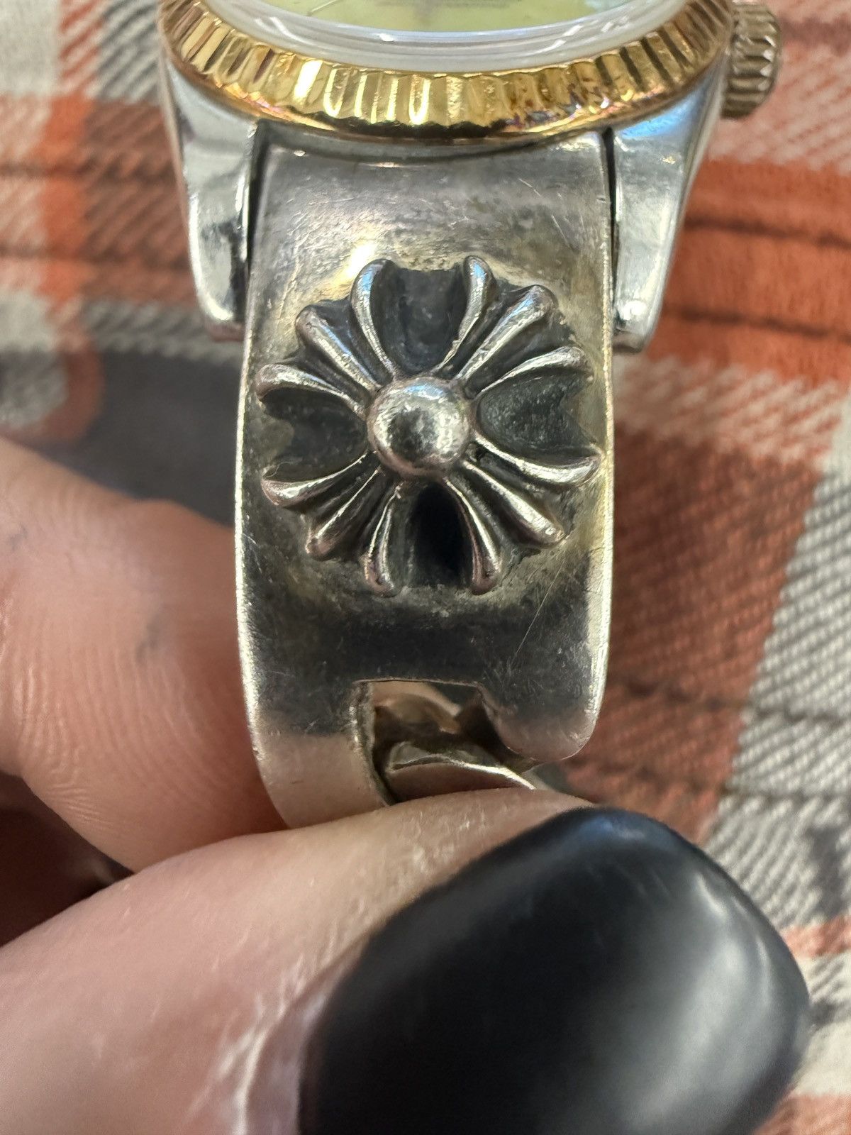 Chrome Hearts SUPER RARE! Chrome Hearts Rolex Oyster Perpetual Datejust Size 36 - 3 Thumbnail