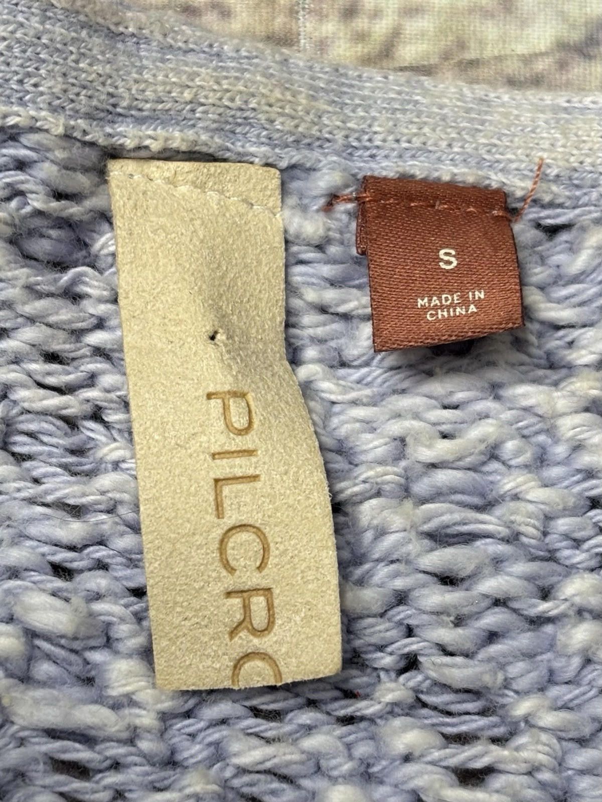 Anthropologie Anthropologie Pilcro Sweater Women's Small Chunky Lavender Size S / US 4 / IT 40 - 2 Thumbnail