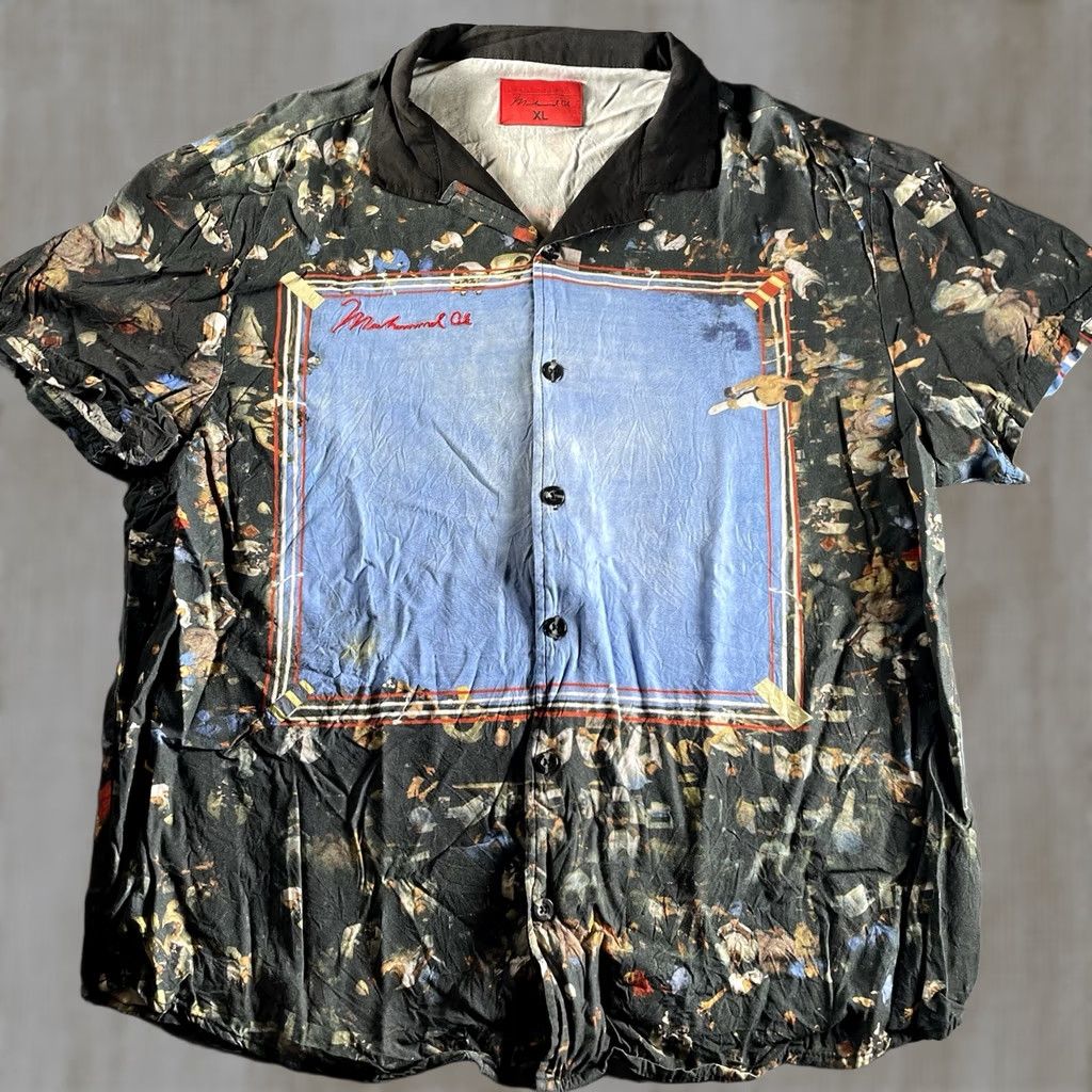 Palace Palace Shoe Palace x Muhammad Ali Boxing Ring Shirt Mens XL Short Sleeve Button Up Size US XL / EU 56 / 4 - 1 Thumbnail
