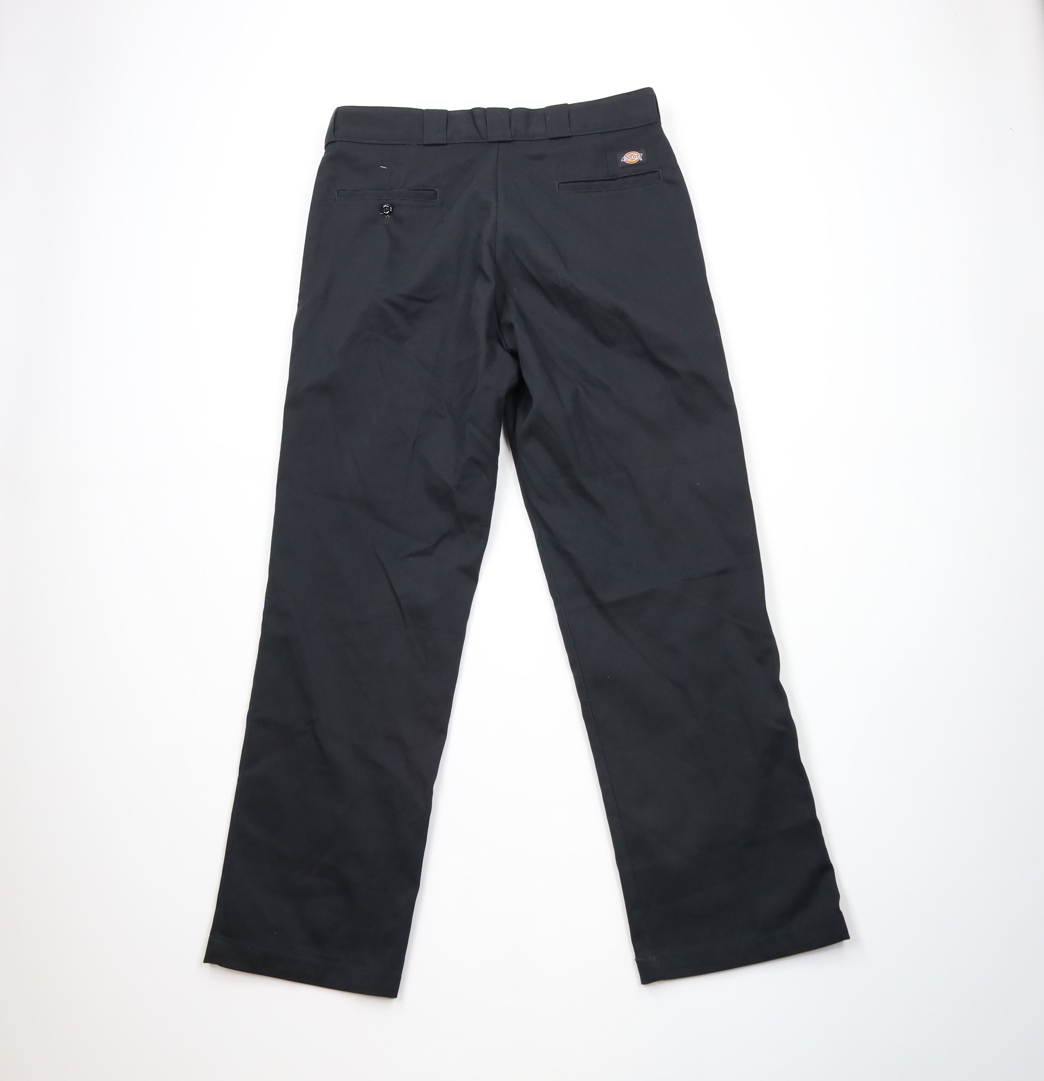 Dickies × Vintage Vintage Y2K Dickies Wide Leg Mechanic Workwear Pants Black Size US 36 / EU 52 - 9 Thumbnail