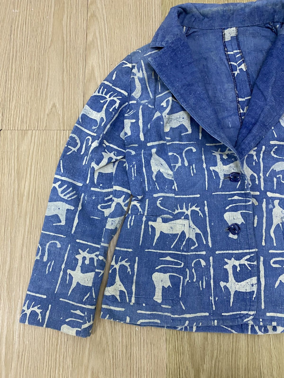 Vintage Art blazer jacket Size S / US 4 / IT 40 - 3 Thumbnail