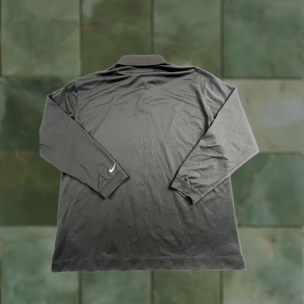 Nike Nike Golf Dri-FIT Polo Shirt Mens XL Black Long Sleeve Shirt Polo Men's XL Black Nike Swoosh Kretschmar Logo Golf Size US XL / EU 56 / 4 - 1 Thumbnail