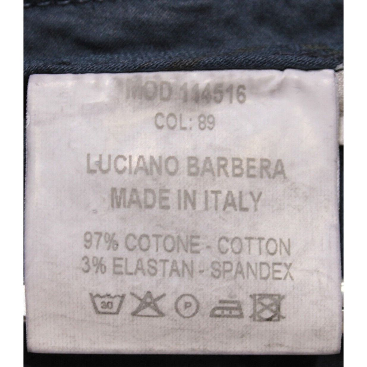 Luciano Barbera Luciano Barbera New with tags Chino Size 36 US In Blue Size US 36 / EU 52 - 7 Thumbnail