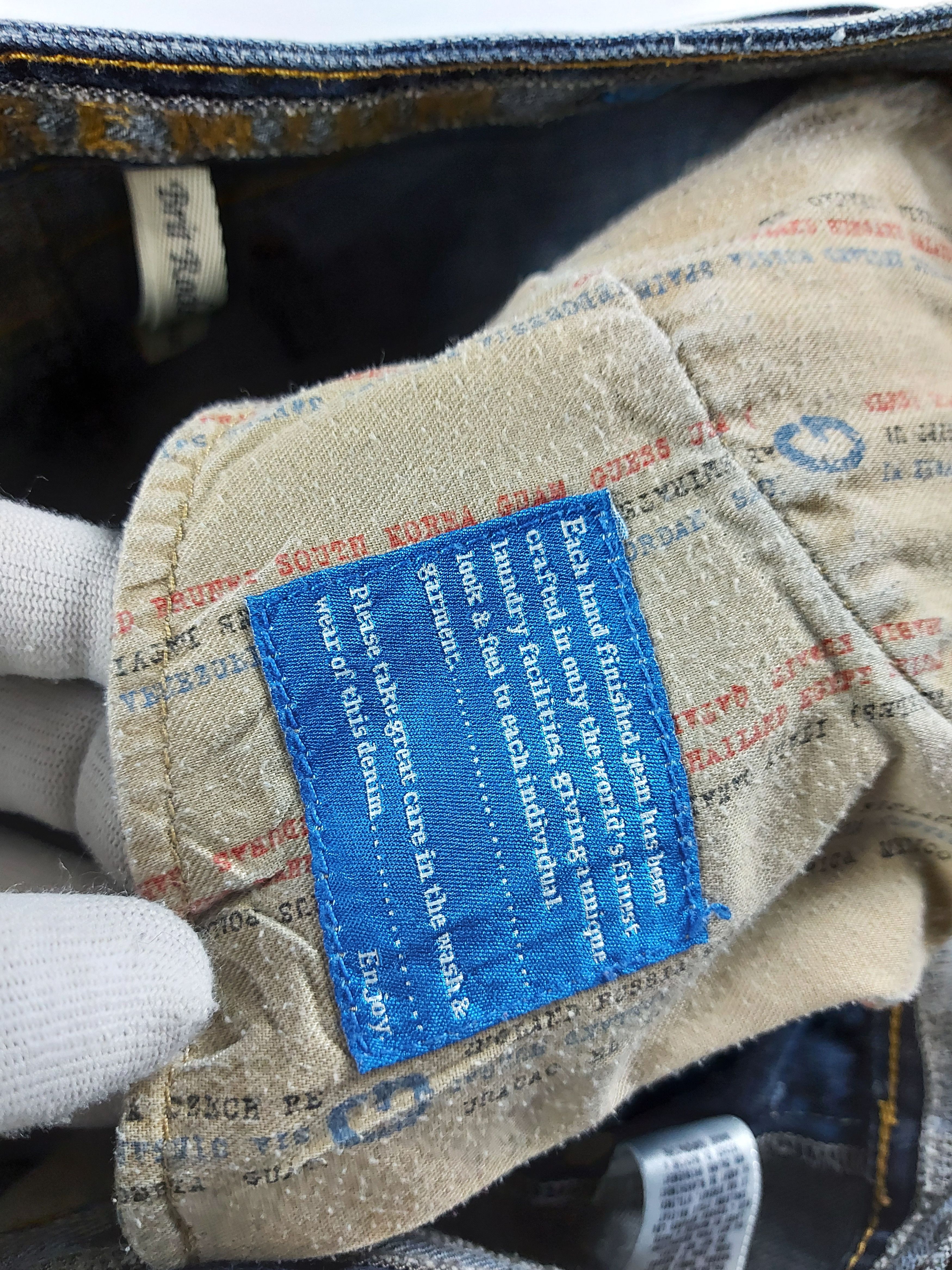 Guess × Vintage Guess Prenium Denim Jeans Size US 32 / EU 48 - 11 Thumbnail