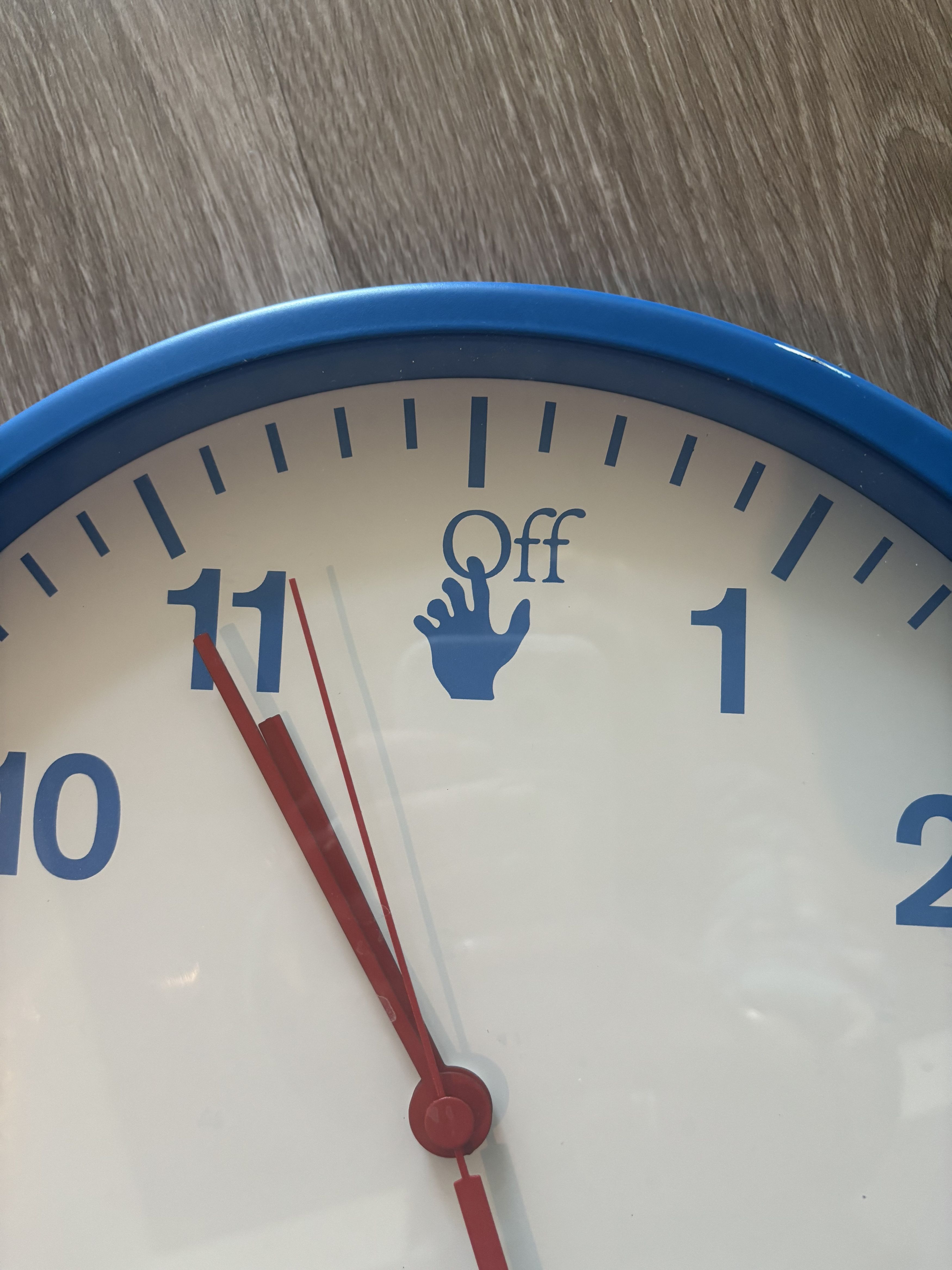 Off-White Off White Blue Clock Size ONE SIZE - 3 Thumbnail
