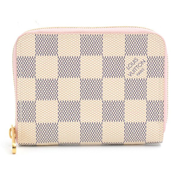 Louis Vuitton Louis Vuitton Louis Vuitton Damier Azur Zippy Coin Purse N60229 Canvas Short Wallet N60229 in Great Condition Size ONE SIZE - 1 Thumbnail