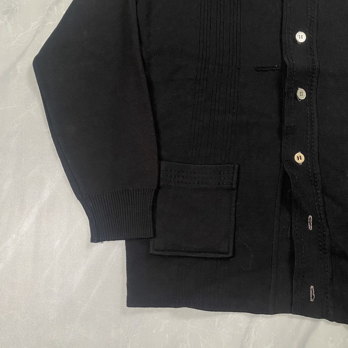 Lindbergh Vintage 90s Lindbergh Wool Knit Button Sweaters Size US M / EU 48-50 / 2 - 2 Thumbnail