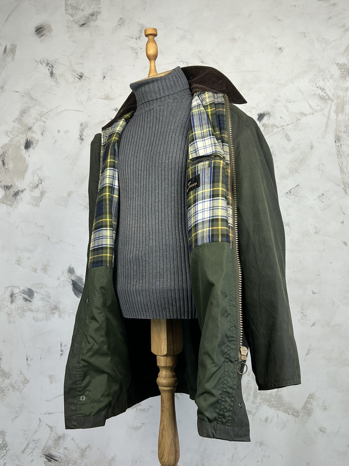 Marks & Spencer Vintage Marks & Spencer Waxed Jacket Size M - L Size US M / EU 48-50 / 2 - 5 Thumbnail