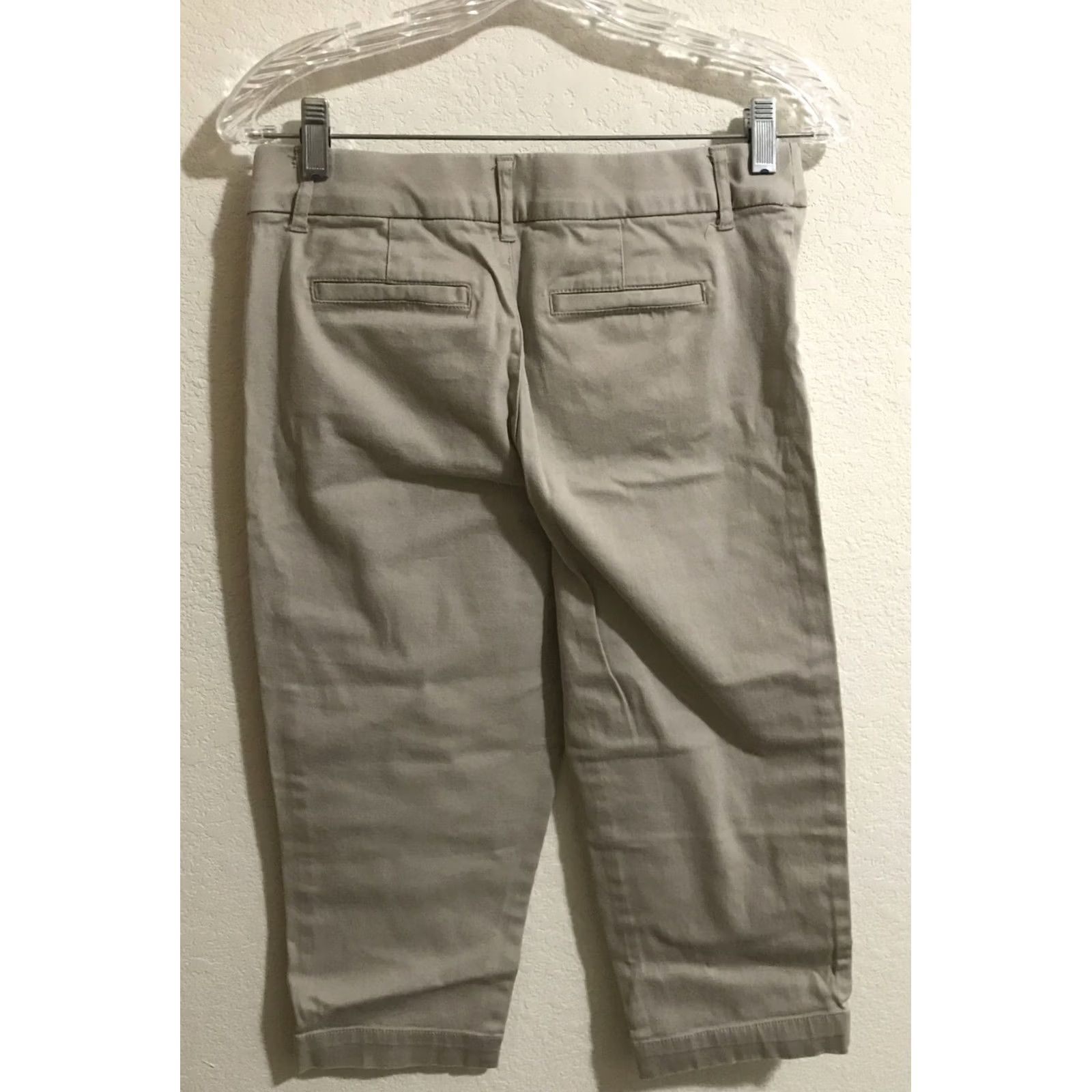 Vintage St Johns Bay Capri Pants Crop Size 4 Tan beige khaki Women’s Size 28" / US 6 / IT 42 - 2 Thumbnail