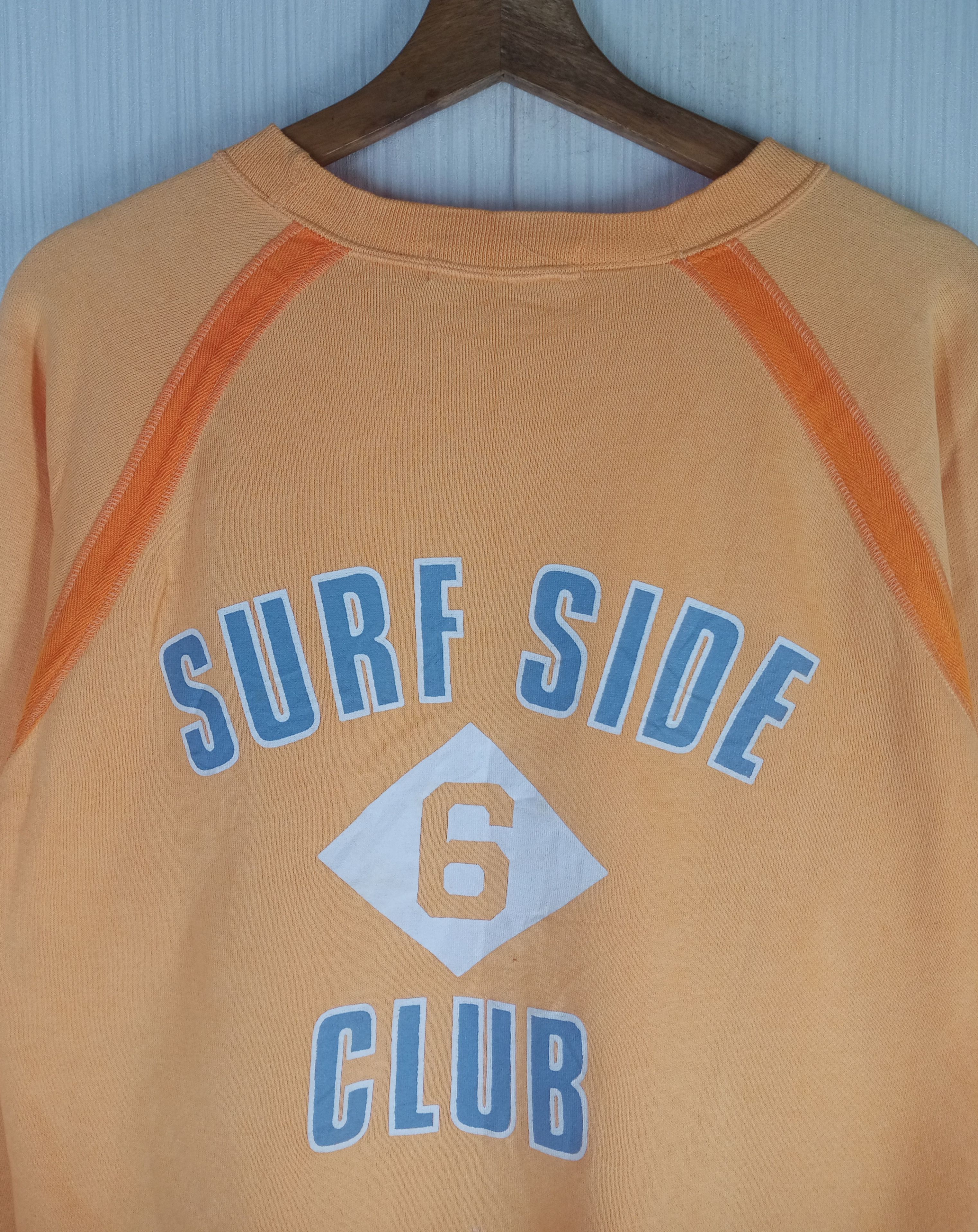 Ron Jon Surf Shop Rare Vintage 80s Lightning Bolt Surf Side Club Sweatshirt Size US M / EU 48-50 / 2 - 3 Thumbnail