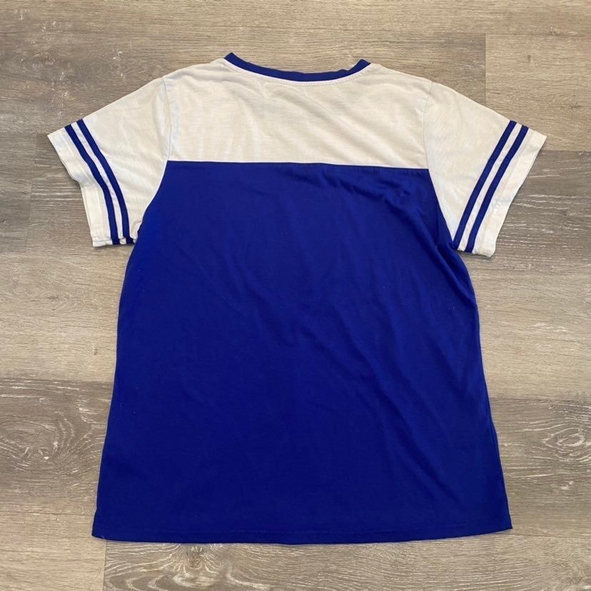 Nike USA Blue Athletic Tee Activewear Shirt Women L Bin N-6 Size XXL / US 16-18 / IT 52-54 - 4 Thumbnail
